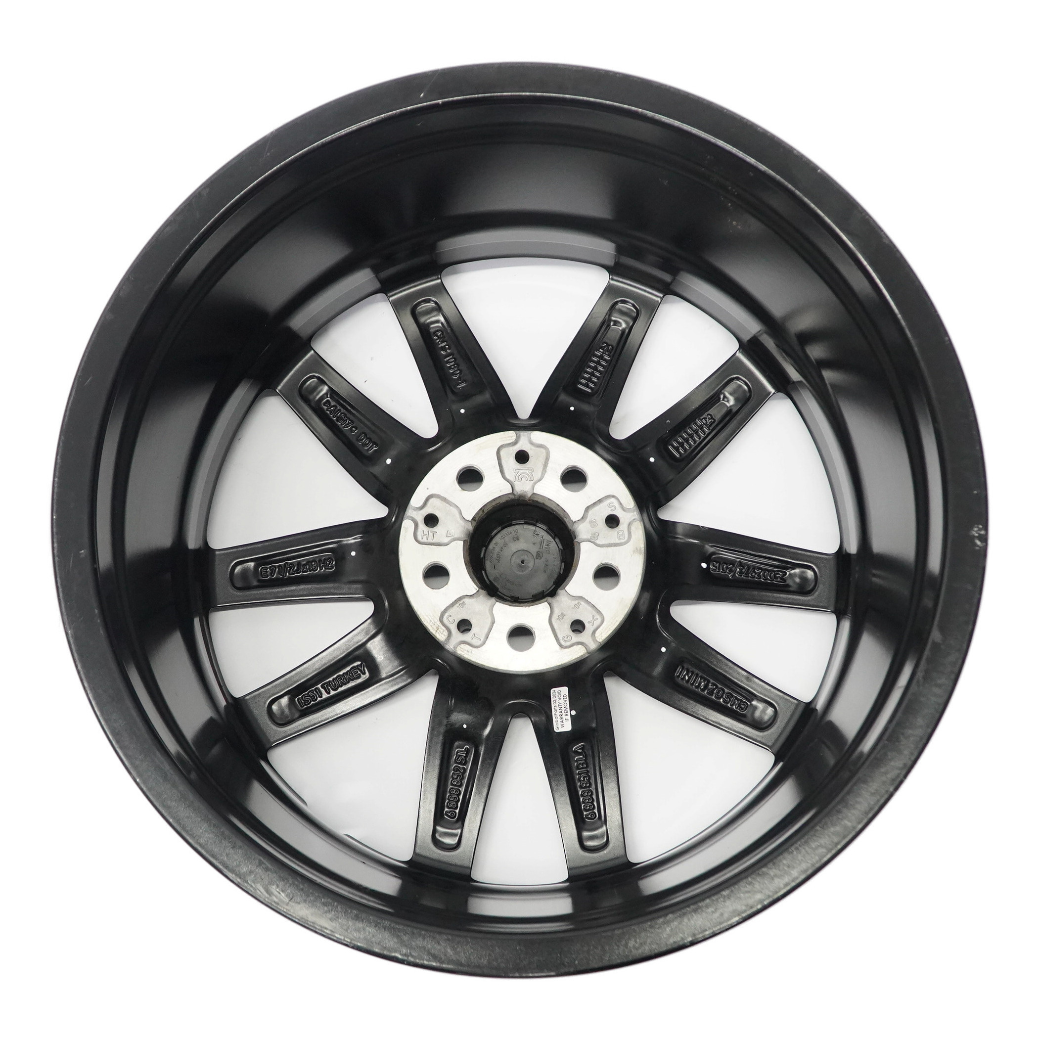 Mini F60 Schwarz Alufelge 18" JCW Grip Speiche 815 ET:51 7,5J 6888851