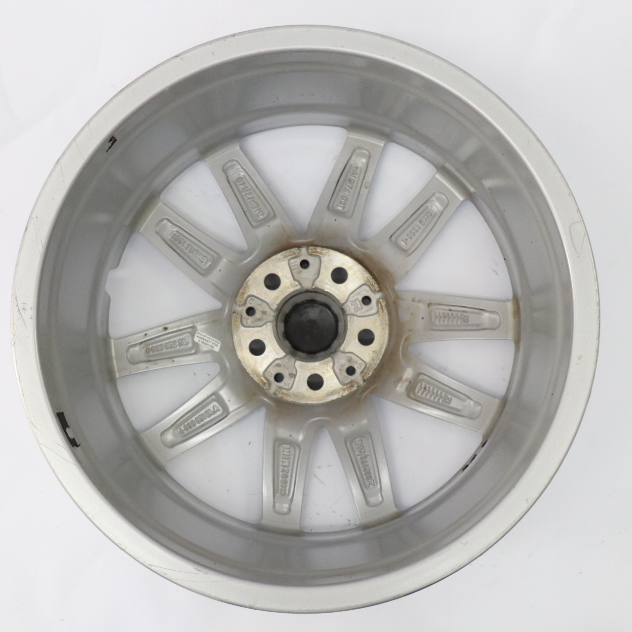 Mini F60 Jante alliage argent brillant 18" JCW Grip Spoke 815 ET:51 7,5J 6888852