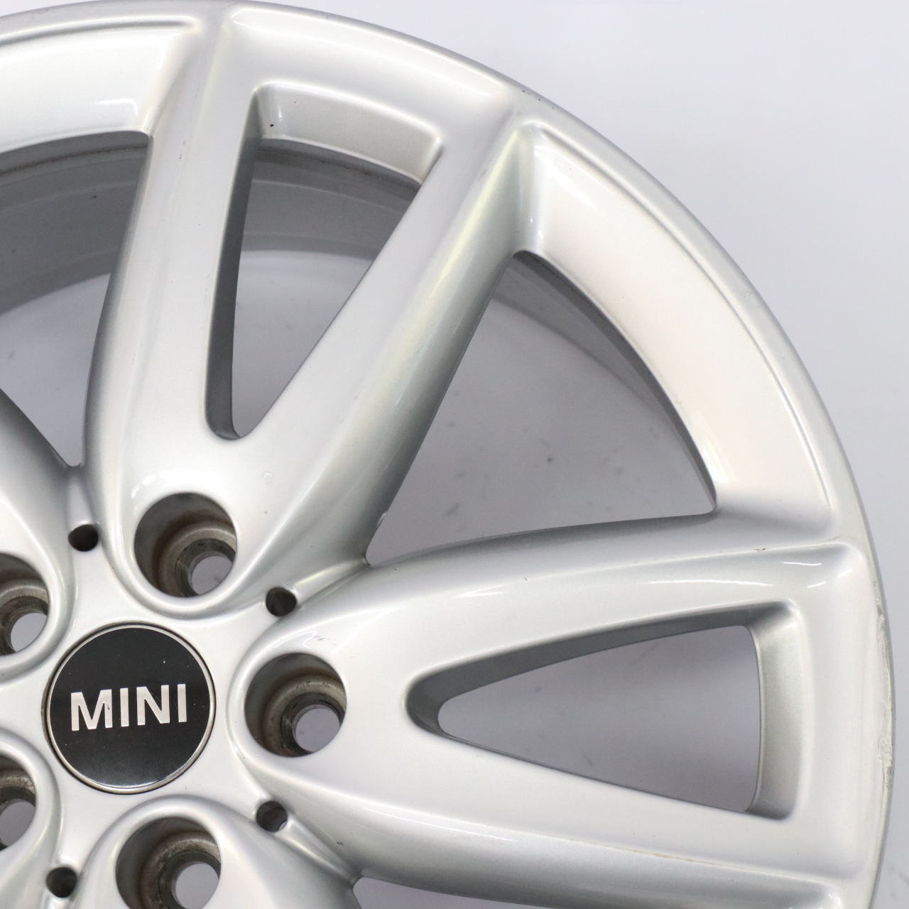 Mini F60 Jante alliage argent brillant 18" JCW Grip Spoke 815 ET:51 7,5J 6888852