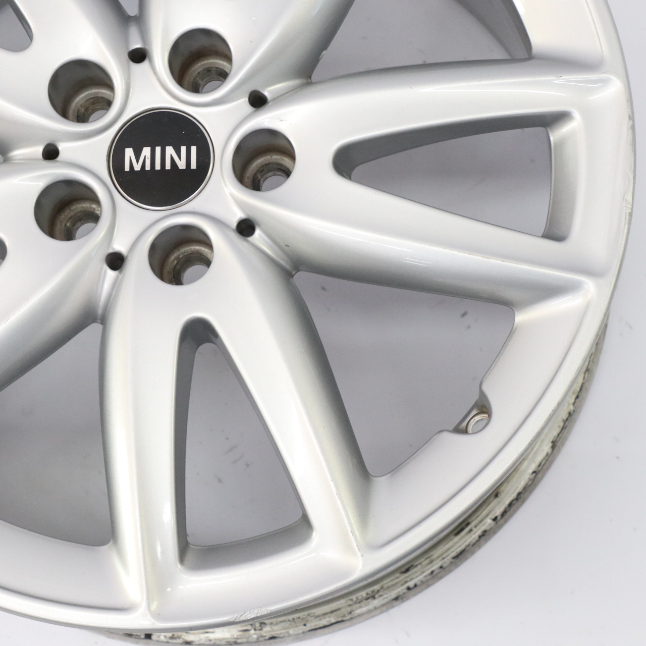 Mini F60 Jante alliage argent brillant 18" JCW Grip Spoke 815 ET:51 7,5J 6888852