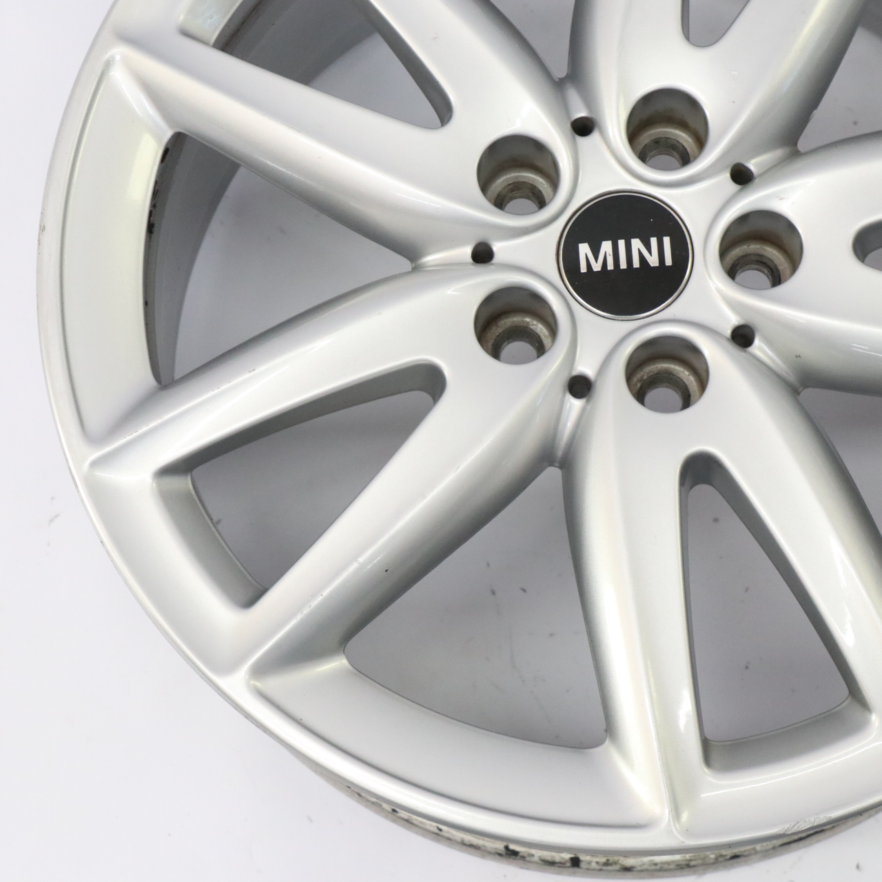 Mini F60 Jante alliage argent brillant 18" JCW Grip Spoke 815 ET:51 7,5J 6888852