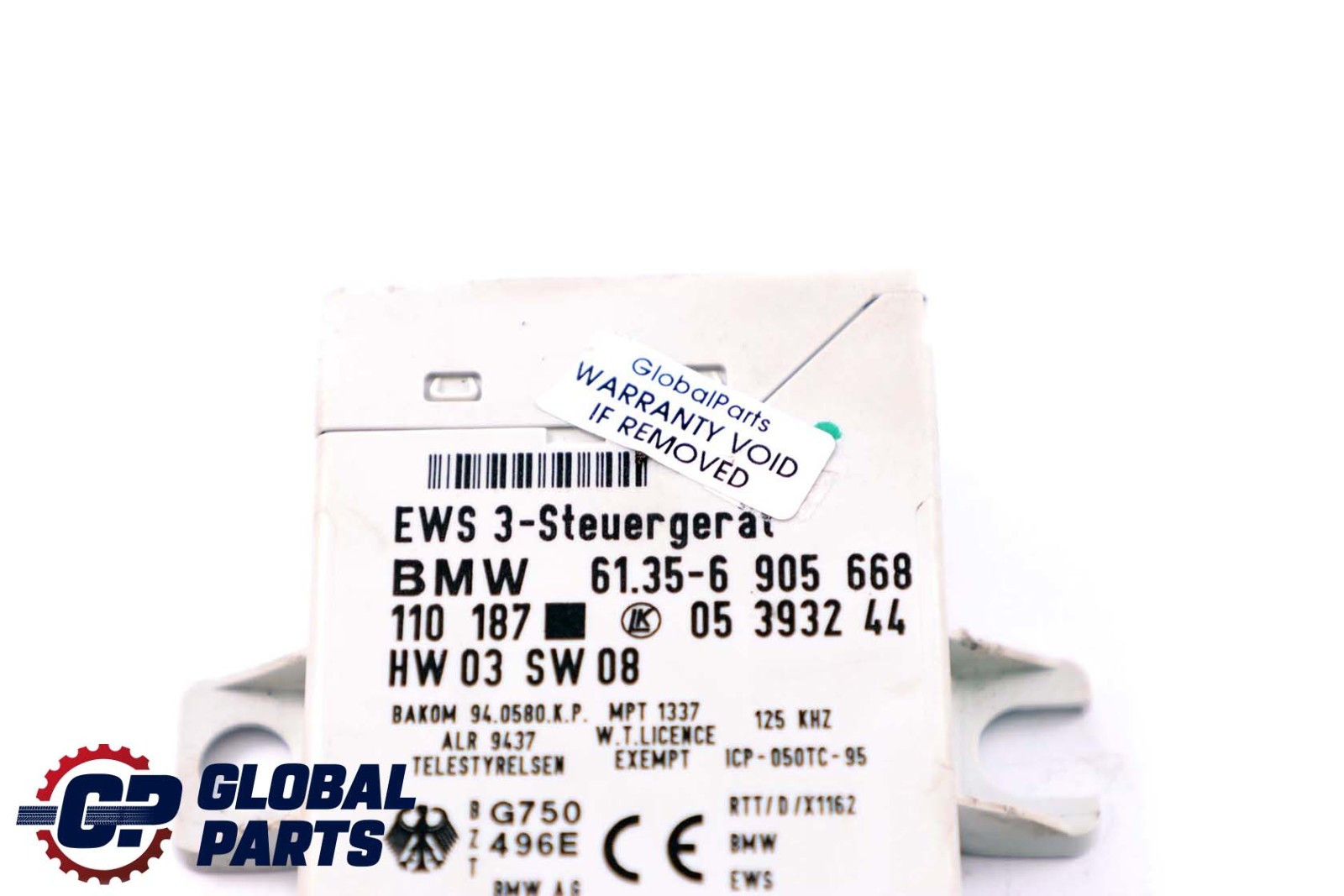 BMW X3 X5 E39 E46 E53 E83 Mini R50 R52 Steuergerät Steuergerät EWS3 6905668