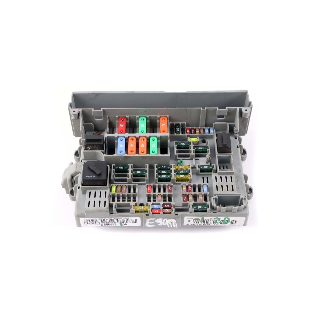 Fuse Box BMW E87 E90 E91 E92 E93 1 Power Distribution Front 6906621