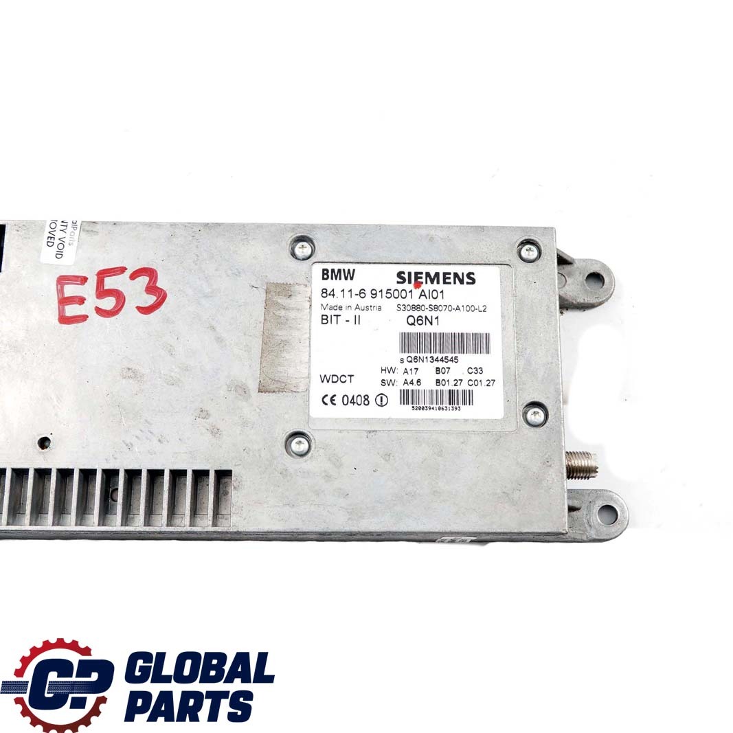 BMW 3 X5 Series E46 E53 Phone Transmitter Receiver Module ECU Siemens 6915001