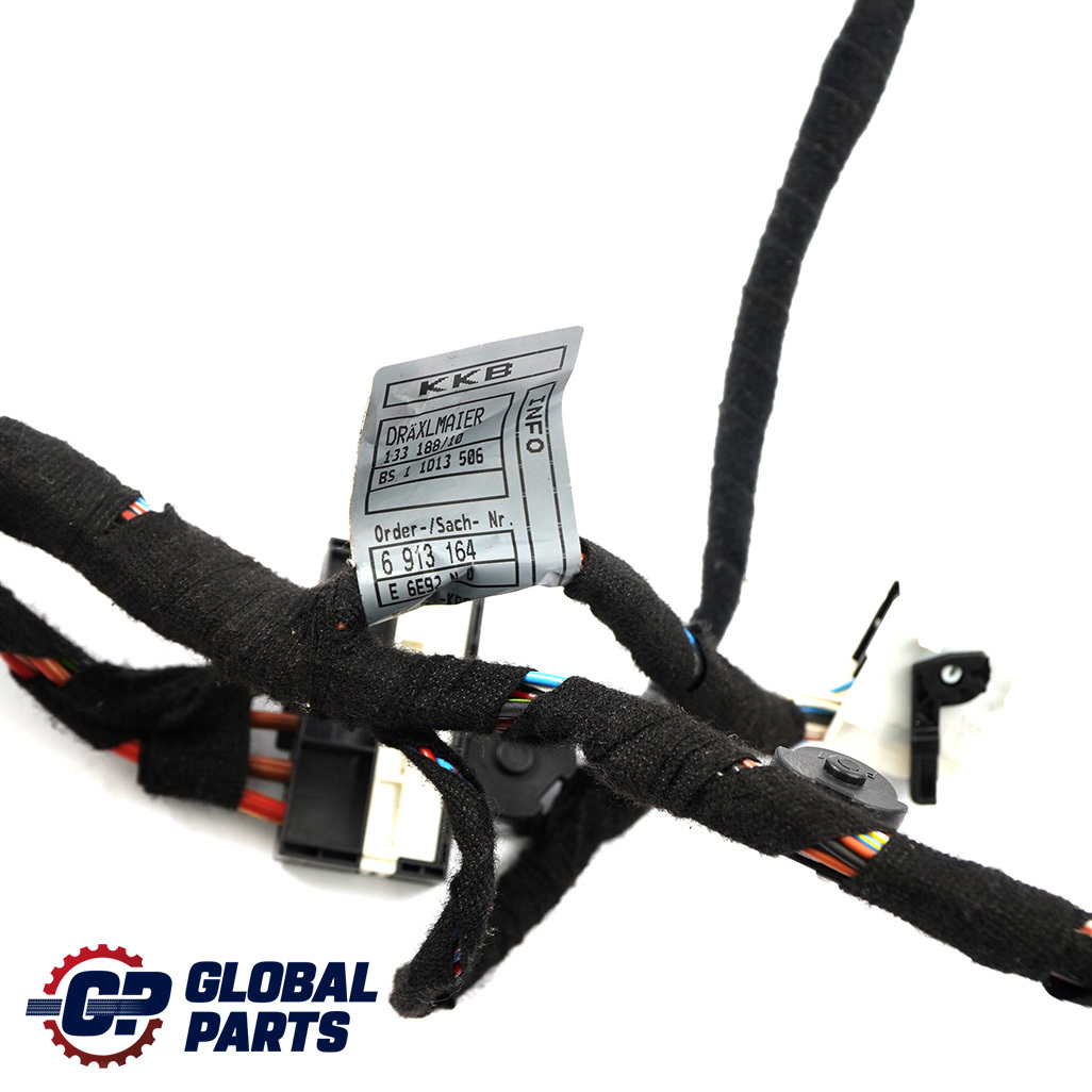 BMW 7 Series E65 Cable Harness Door Rear Right O/S Wiring Loom 6913164