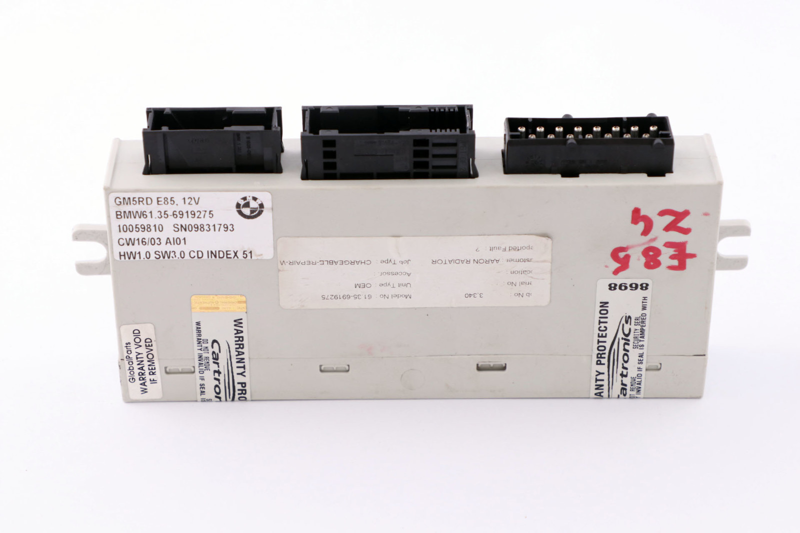 BMW Z4 E85 E86 Body Control Unit Modul GM5 Star12 Delphi 6919275