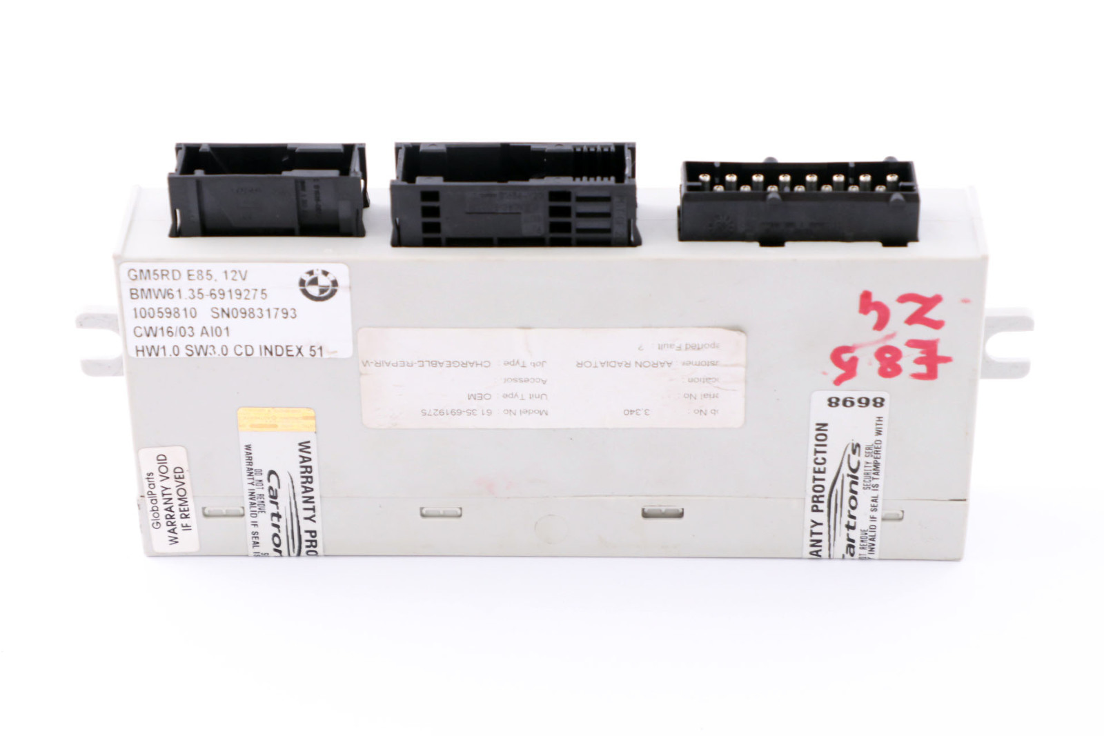 BMW Z4 E85 E86 Body Control Unit Modul GM5 Star12 Delphi 6919275