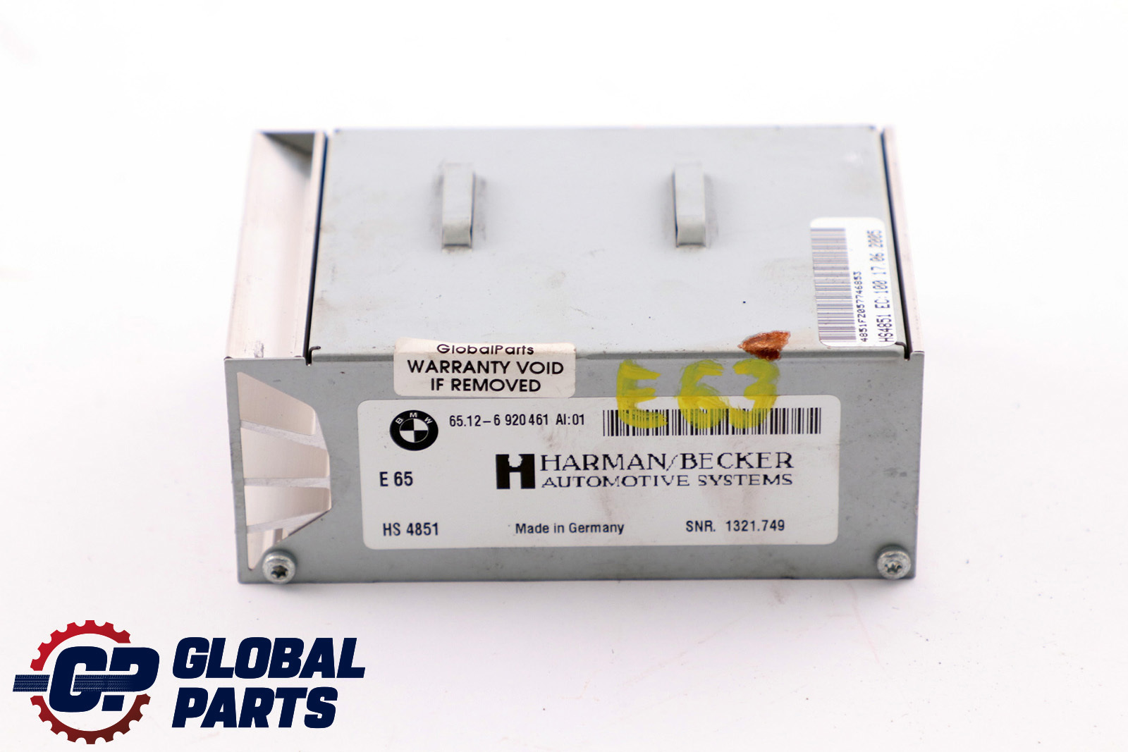 BMW E60 E61 E63 E65 Amplifier Stereo HiFi Harman/Becker 6920461