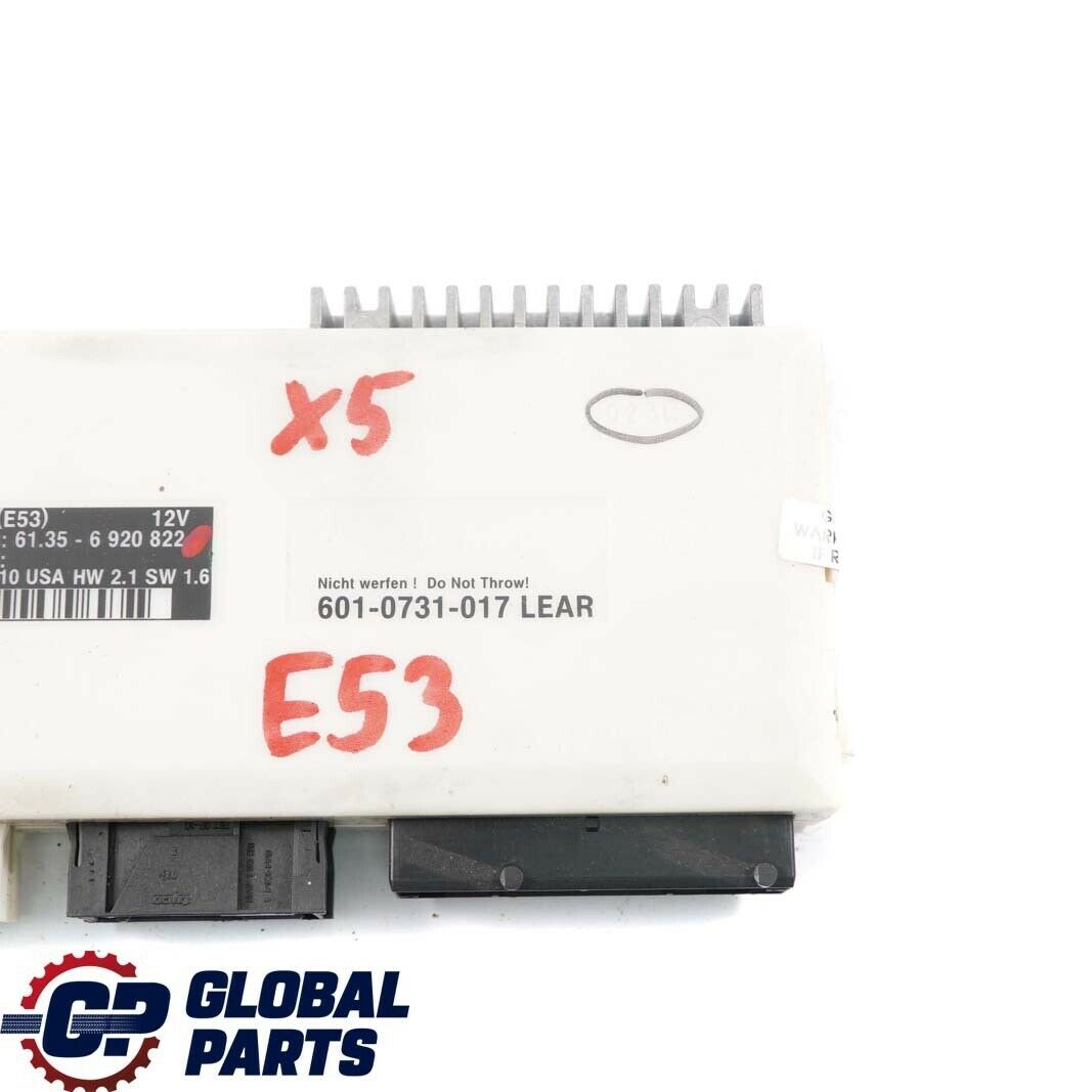 BMW X5 er E53 Grundmodul 3 Unit ECU GM III 61356920822 6920822