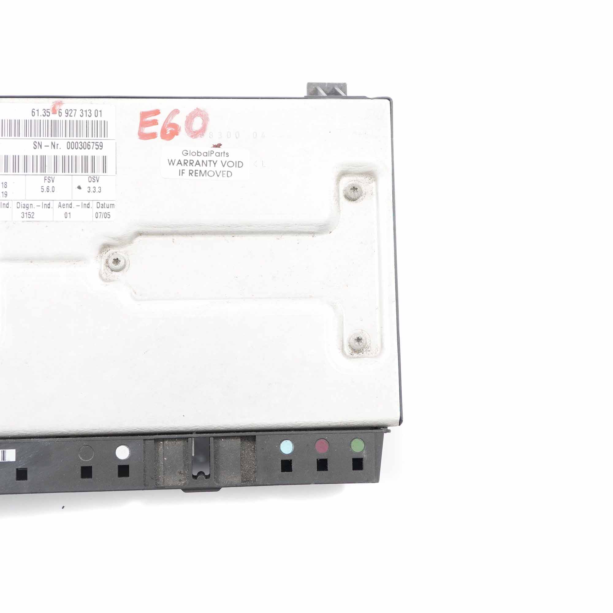 Sitzmodul BMW E60 E61 E65 E66 Front Steuergerät ECU 6927313