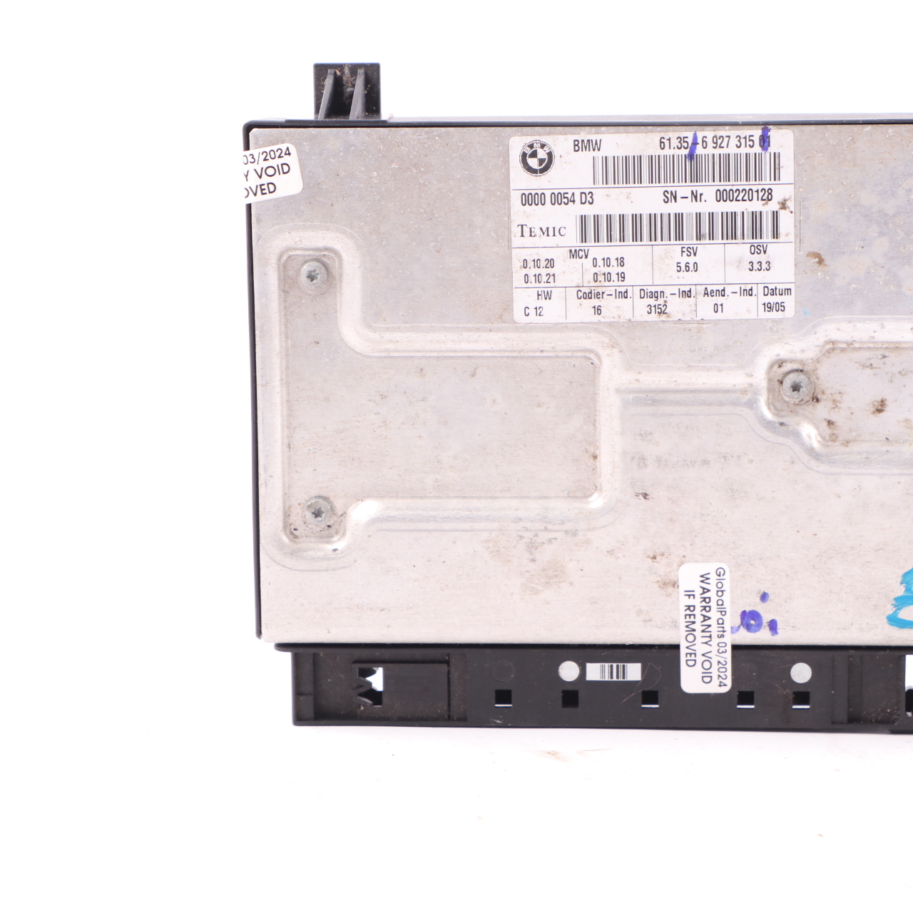 Sitzmodul BMW E60 E61 E65 E66 Front Steuergerät ECU 6927313