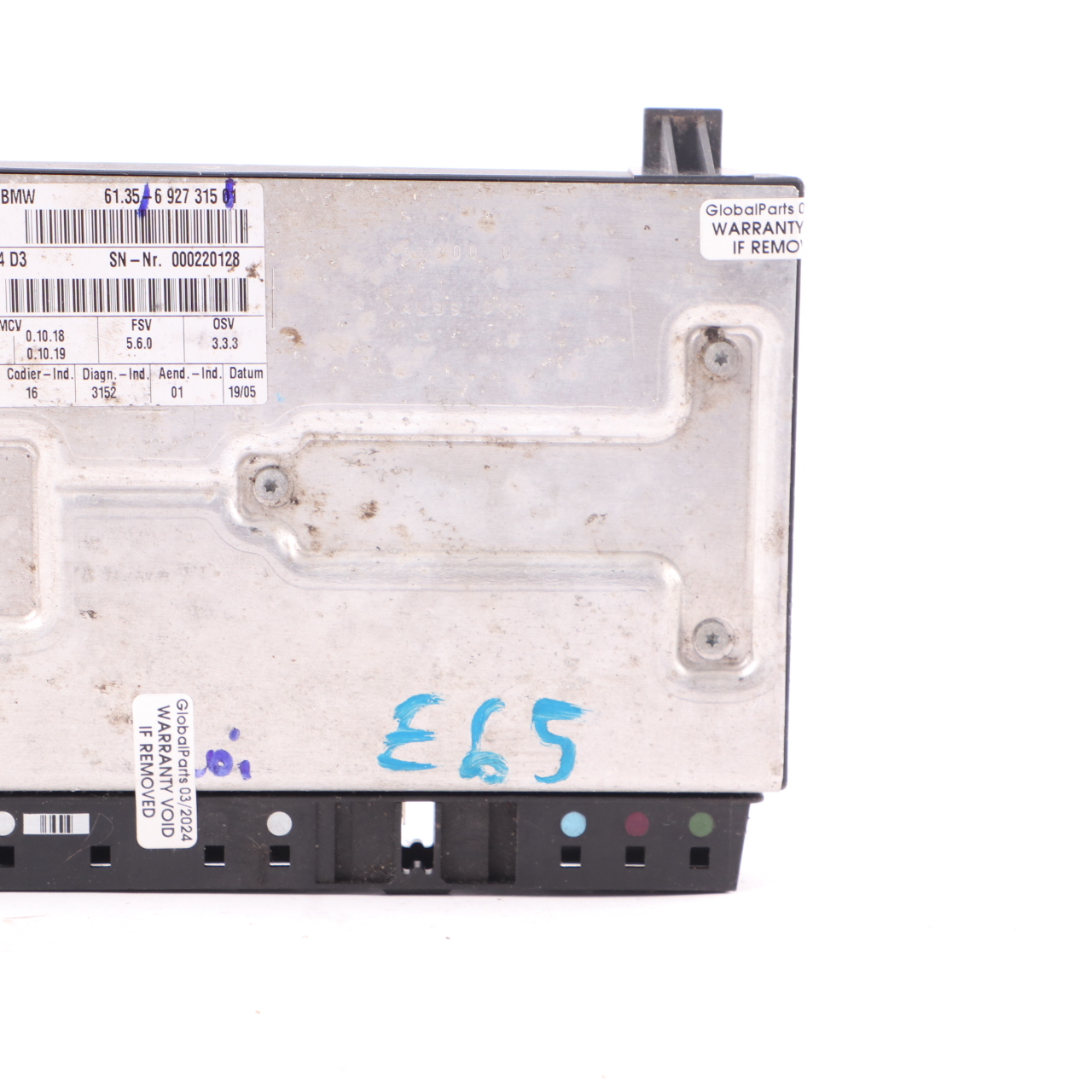 Sitzmodul BMW E60 E61 E65 E66 Front Steuergerät ECU 6927313