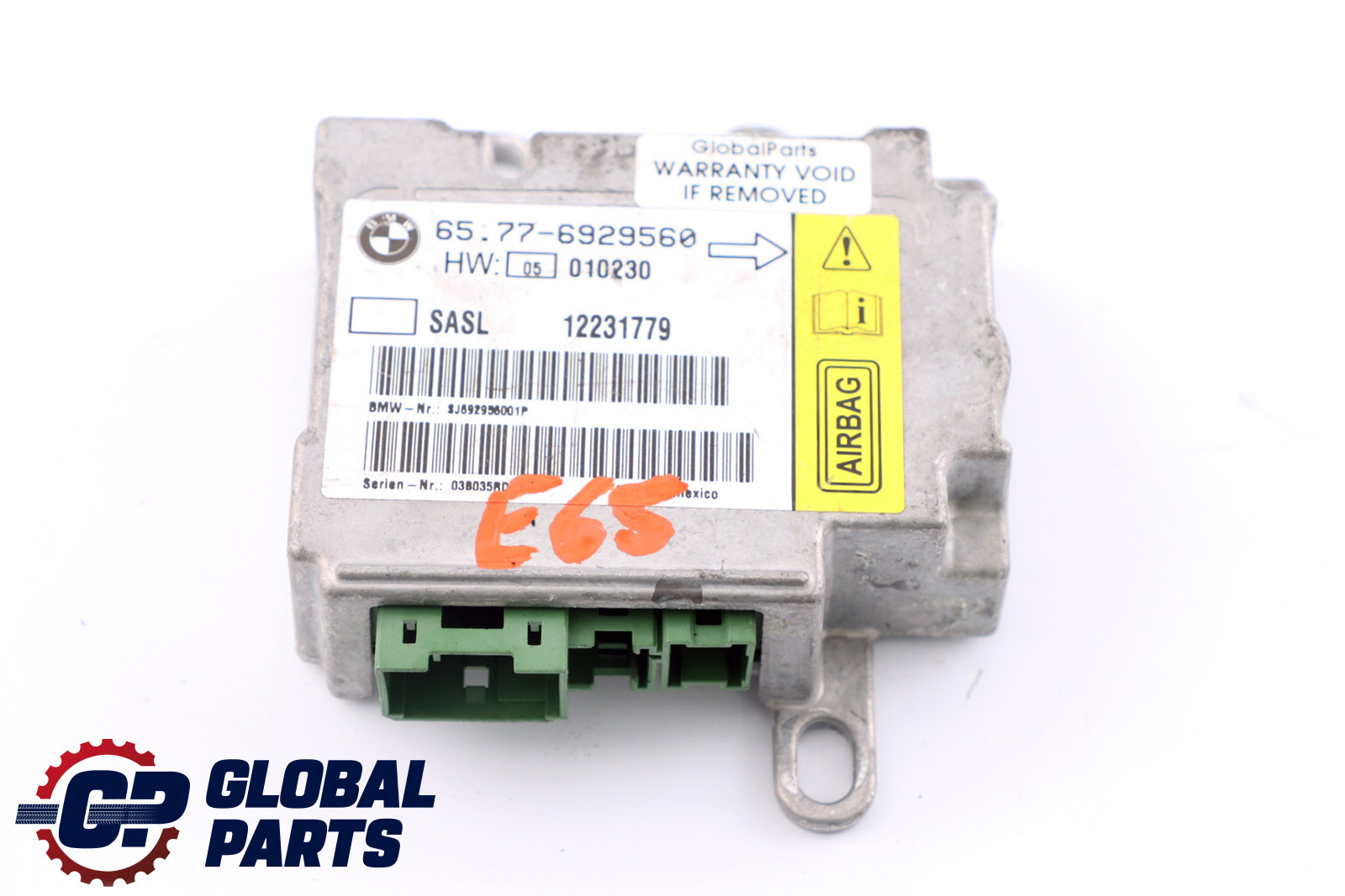 BMW 7 Series E65 E66 E67 A-pillar Sensor Left N/S 6929560