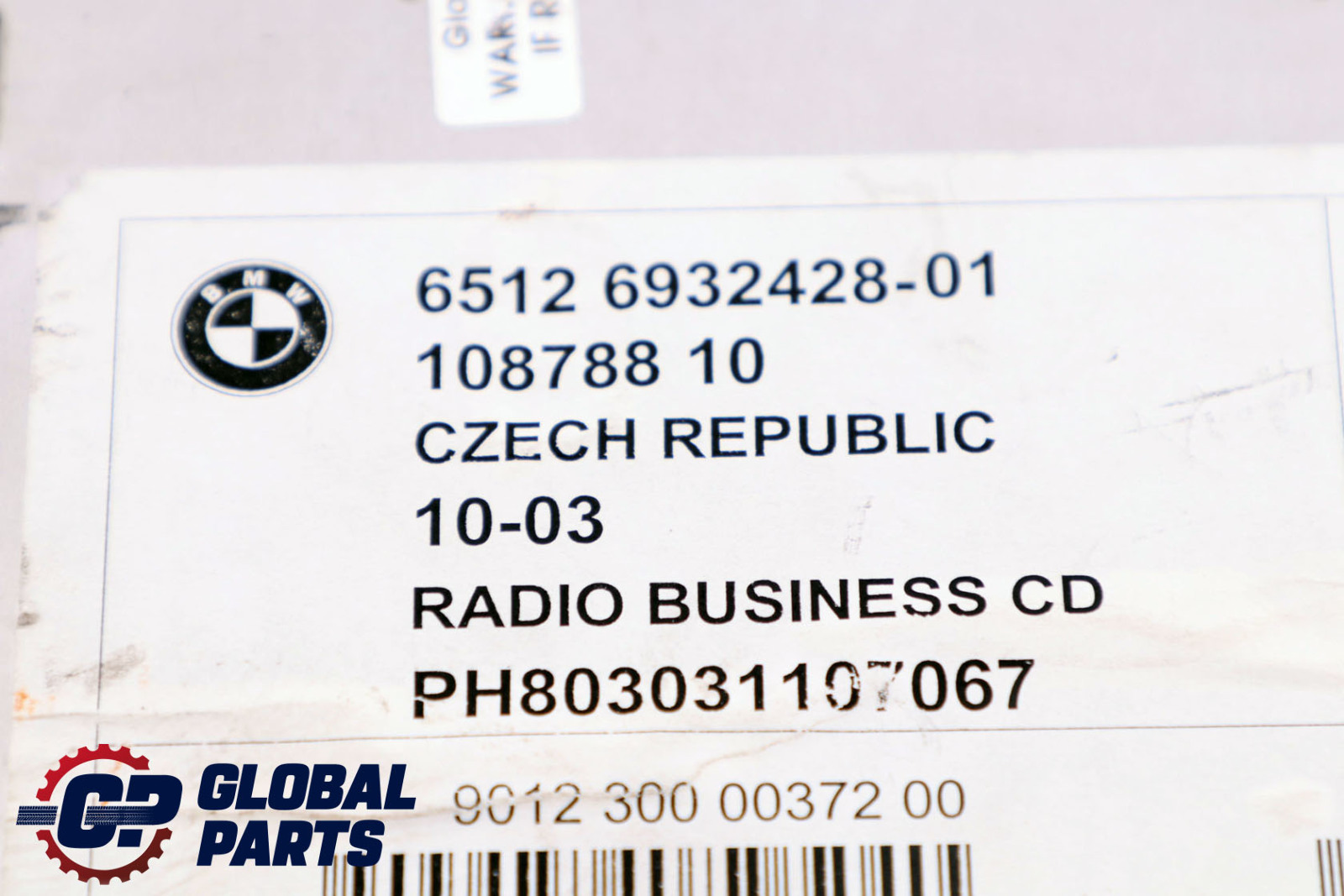 BMW X3 Z4 er E83 E85 E86 Radio Geschäftlich CD-Spieler 6932428