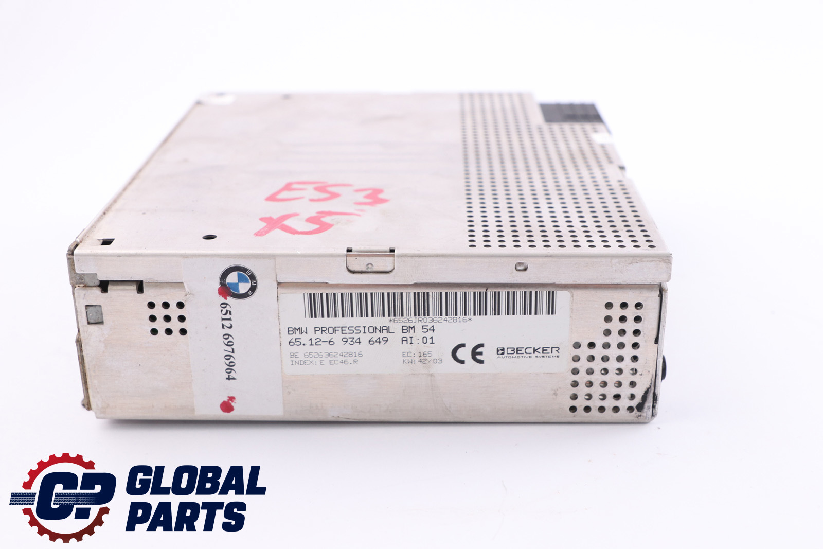 BMW 3 5 X5 Series E39 E46 E53 BMW Radio Professional TMC Becker 6934649