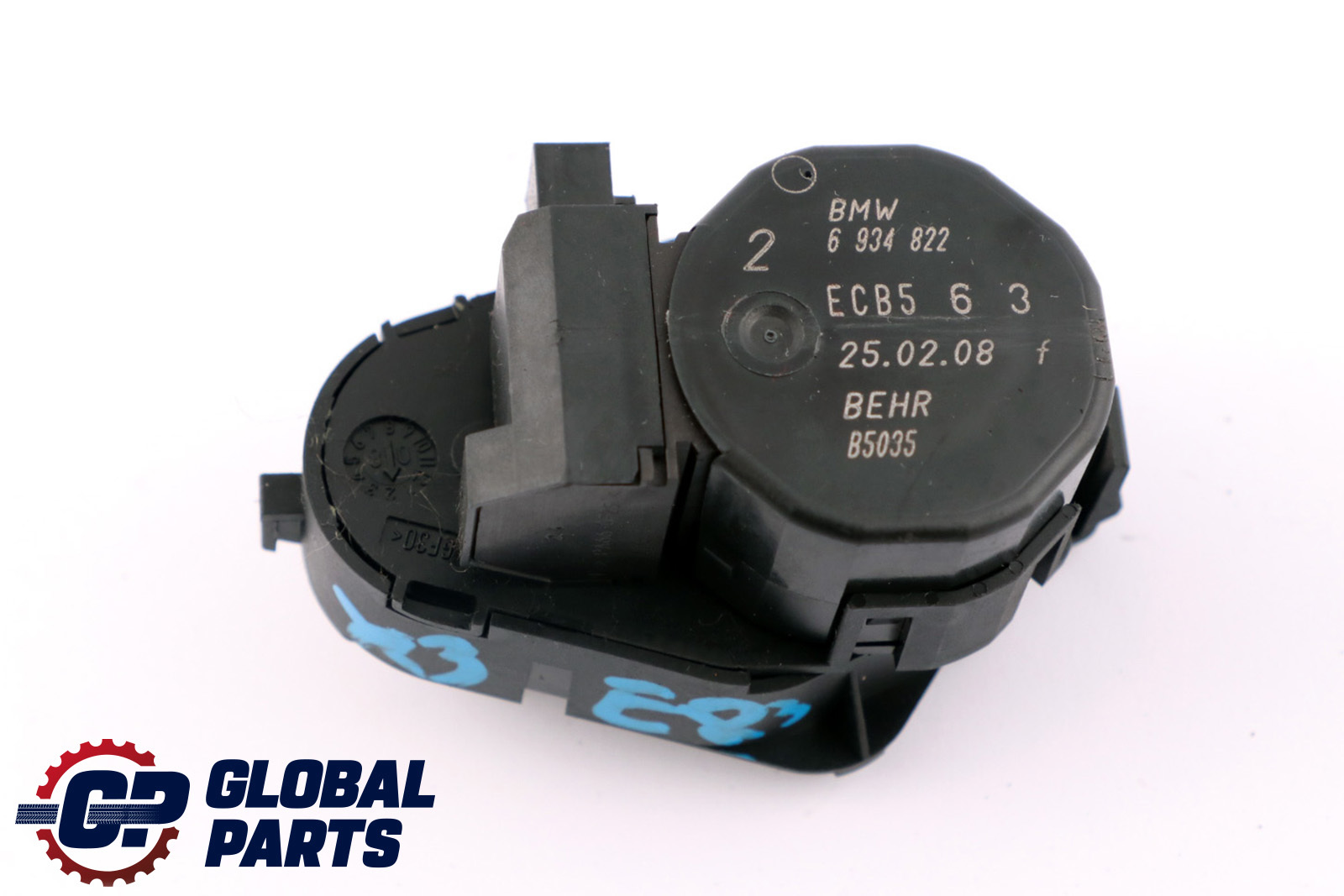 BMW X3 Series E83 Fresh Air Flap Adjustment Gear Mechanism Actuator 6934822