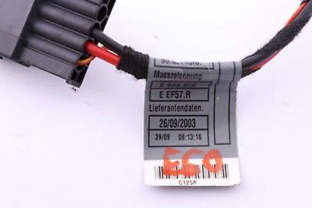 BMW 5 6 SERIES E60 E60N E61 E61N E63 E63N E64 E64N LCI Wiring Harness Fan