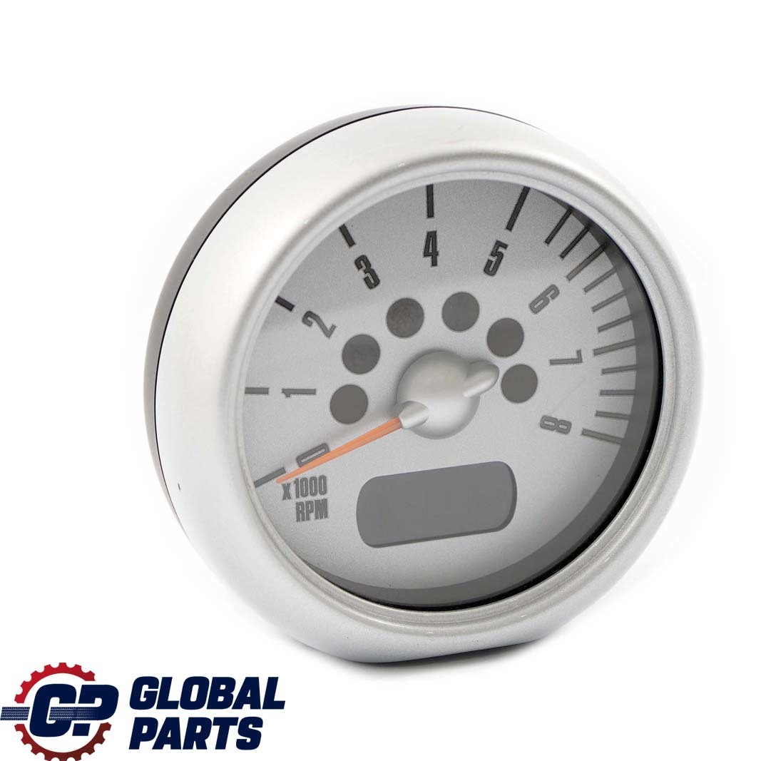 *Mini Cooper One R50 R53 Drehzahlmesser Lenksäule Tachometer Silber 6936294