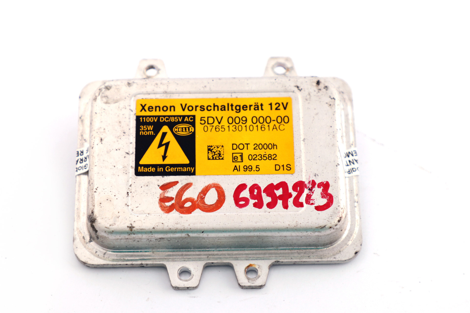 BMW 5 7 X5 X6 er E60 E61 E65 E70 E71 Steuergerät Xenon Licht 5DV 009 000-00