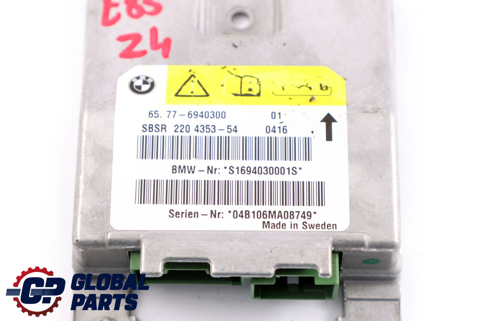 BMW E64 E85 Sensor B Säule Luft Modul rechts 6940300