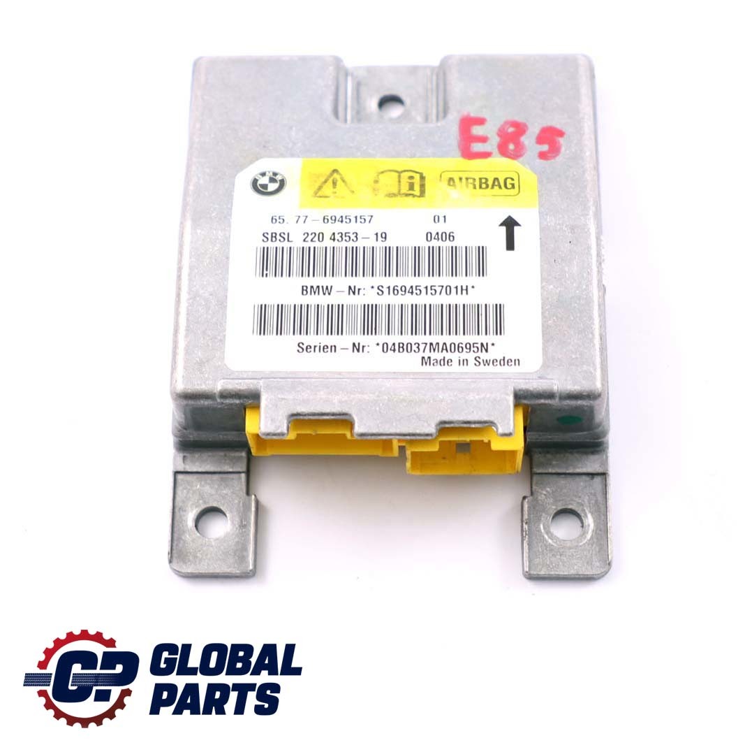 BMW E60 E61 E63 Sensor B-Säule links 6942101 6945157