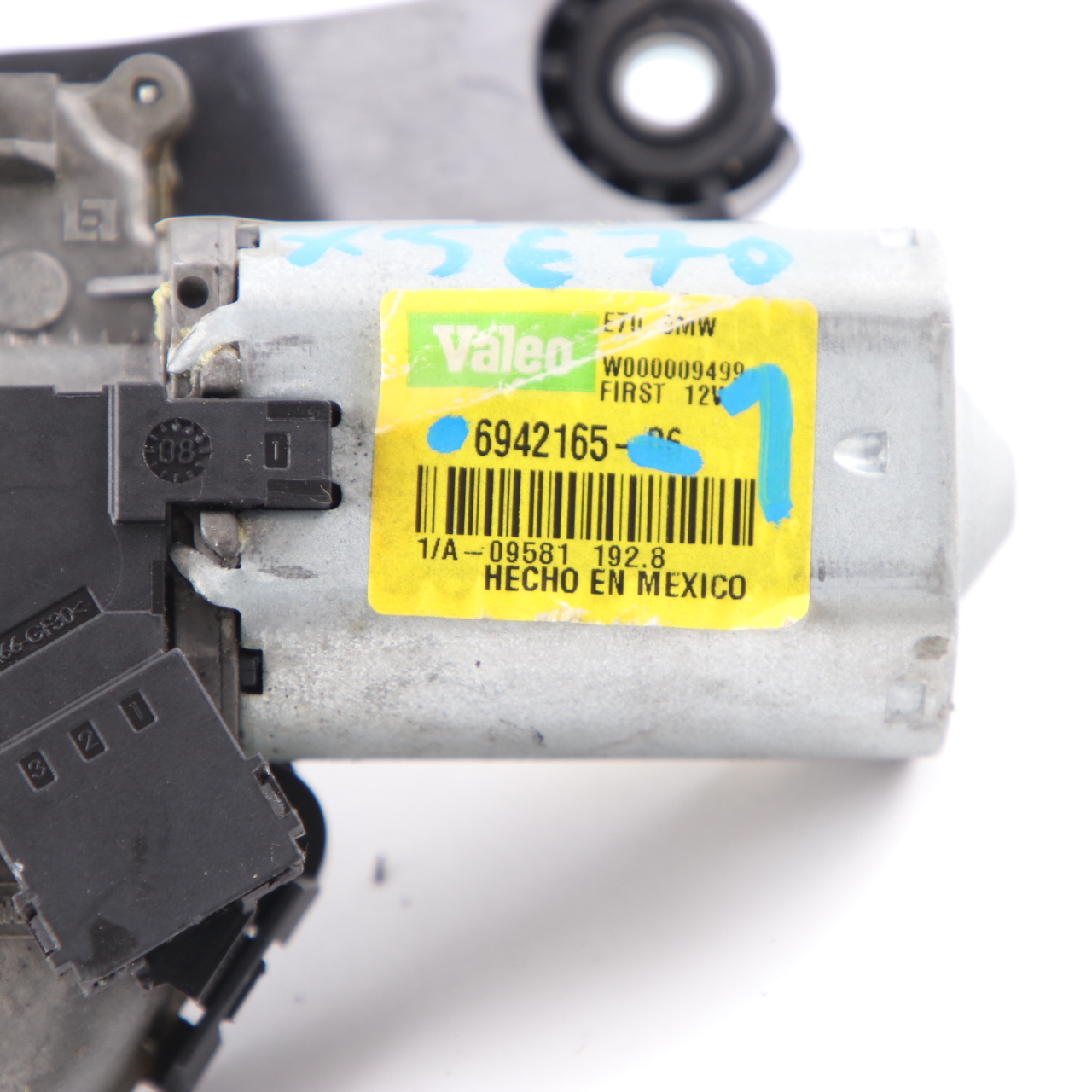 BMW X5 Series E70 Rear Window Wiper Motor Tailgate Boot 6942165