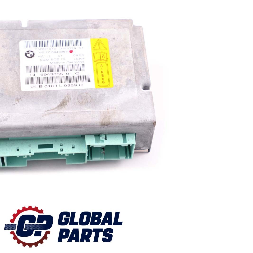 BMW 5er E60 E61 Airbag ECU Steuergerät Gateway Modul 6943085