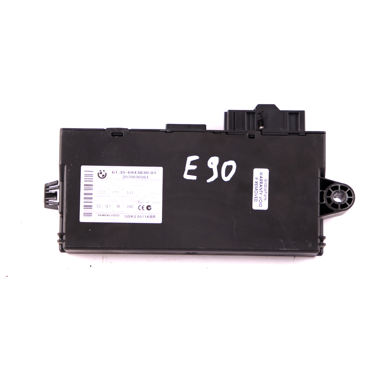 BMW E60 E87 E90 CAS 3 ECU Steuereinheit Schlüssel Lesemodul Modul 6943830