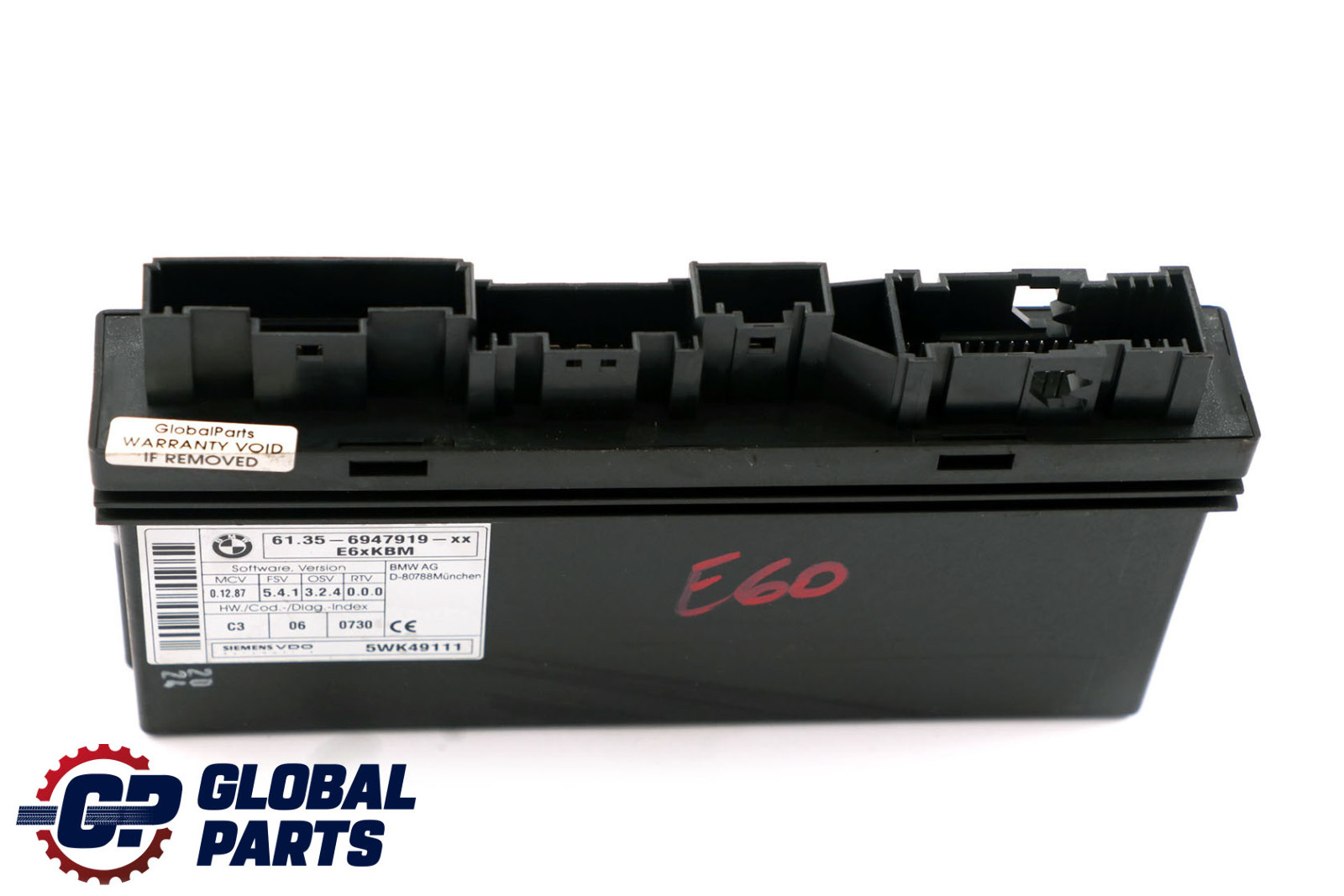 BMW E60 E63 E64 Body Control Modul ECU 61356947919 6947919