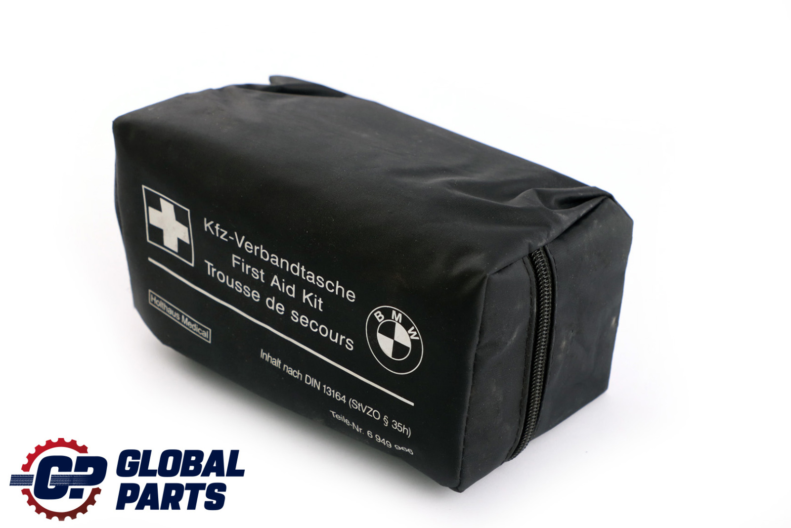 BMW & MINI Universal First Aid Emergency Medical Kit Black Pouch