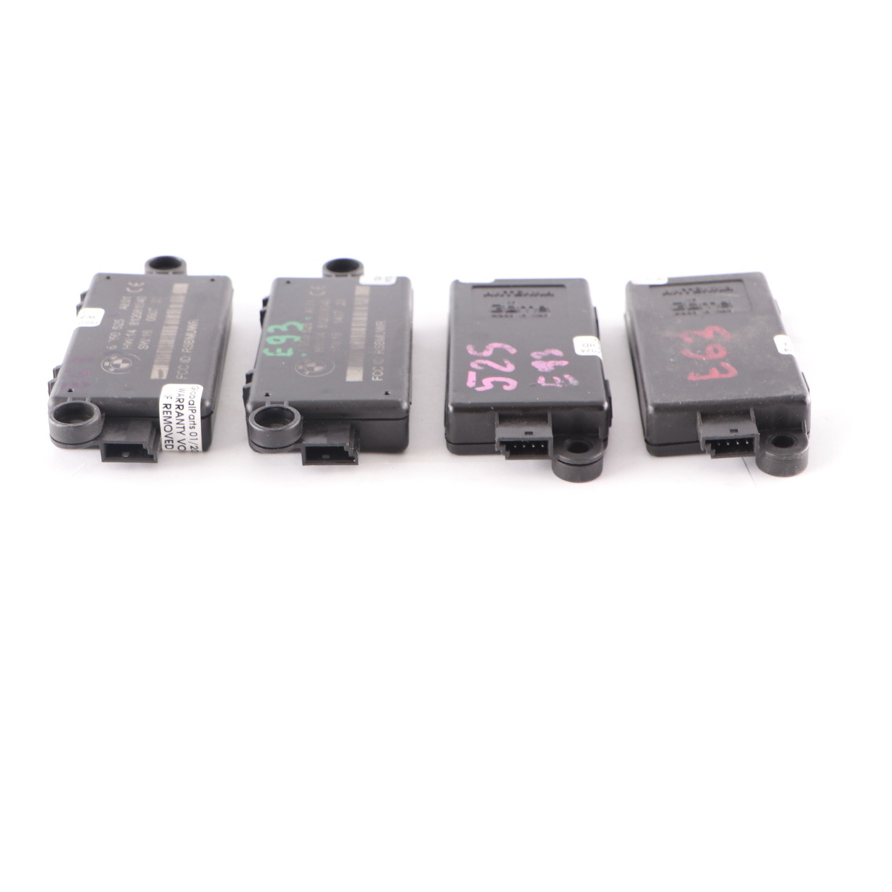 4 x BMW E63 E64 E93 Alarm anlage Modul Sensor DWA Steuergerät Set 6950525