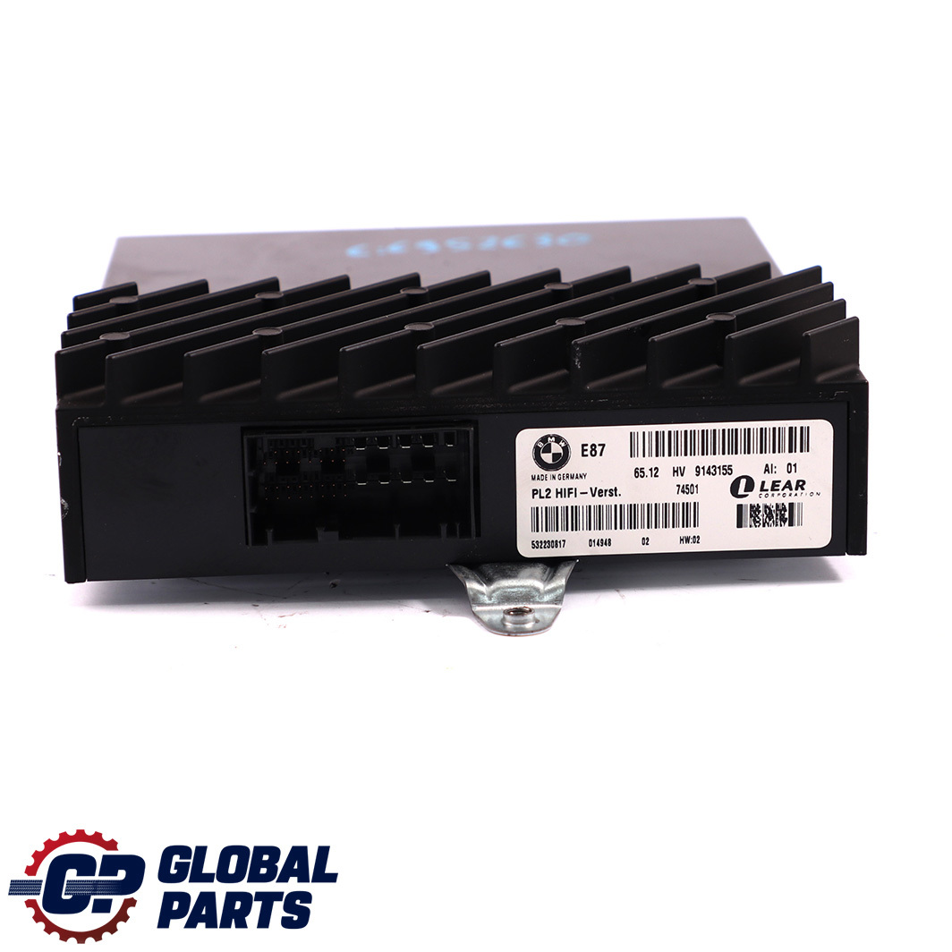 BMW 1 Series E81 E87 E87N LCI Audio Amplifier Hi-Fi System PL2 6952630 9143155