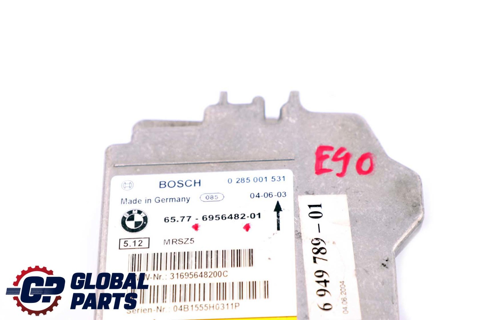 BMW 1 3 Series E81 E87 E90 E91 Control Unit Airbag ECU NO CRASH DATA 6956482