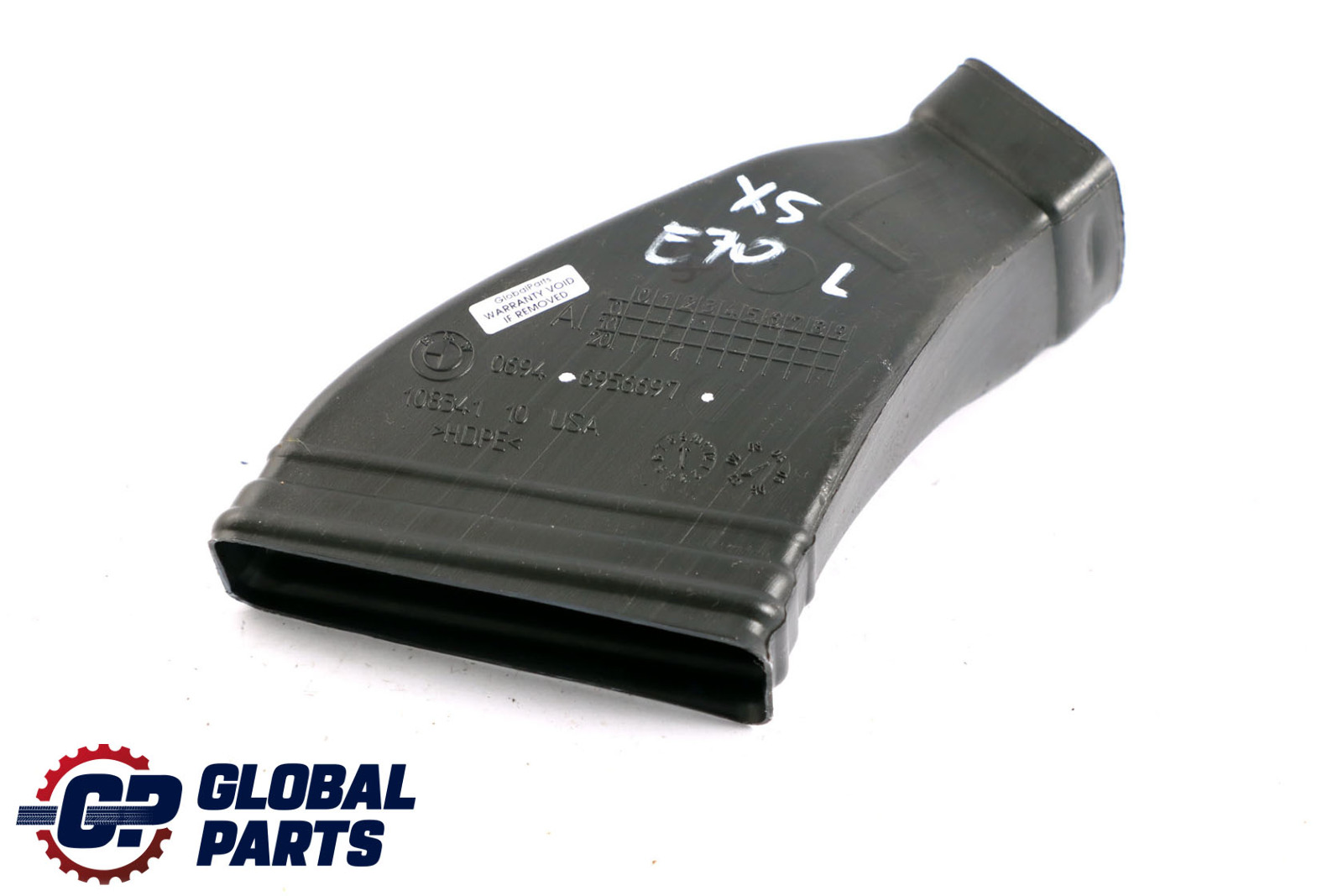 BMW X5 er E70 Adapter Luftkanal Fondraum Links 6956697