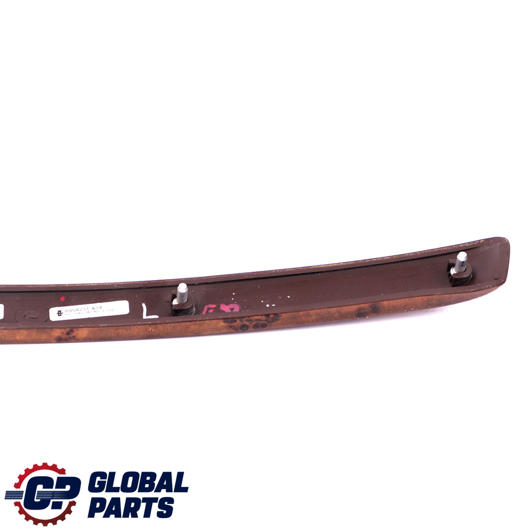 BMW 3 E92 E93 Decor Strip Left Panel N/S Wood Trim Poplar Grain Pappel Hell