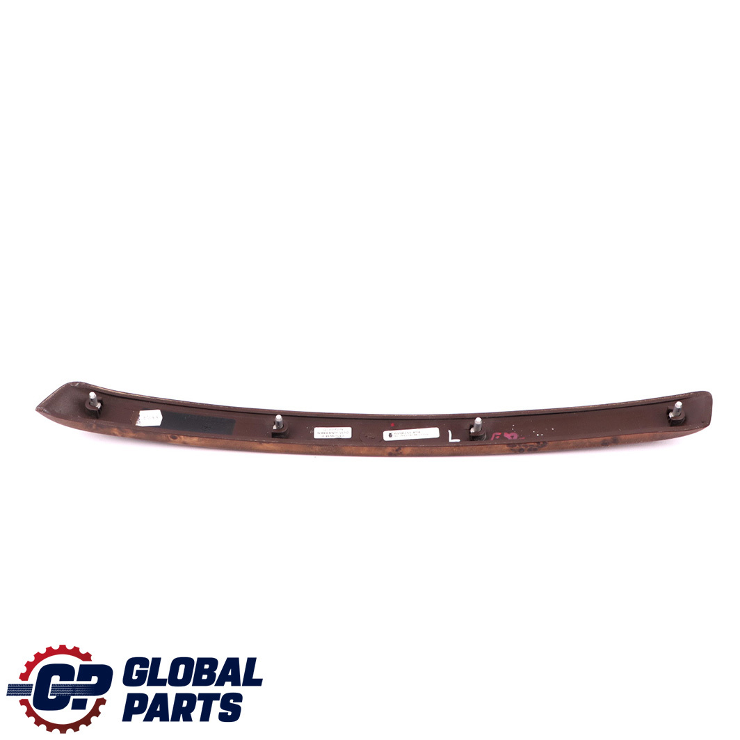 BMW 3 E92 E93 Decor Strip Left Panel N/S Wood Trim Poplar Grain Pappel Hell