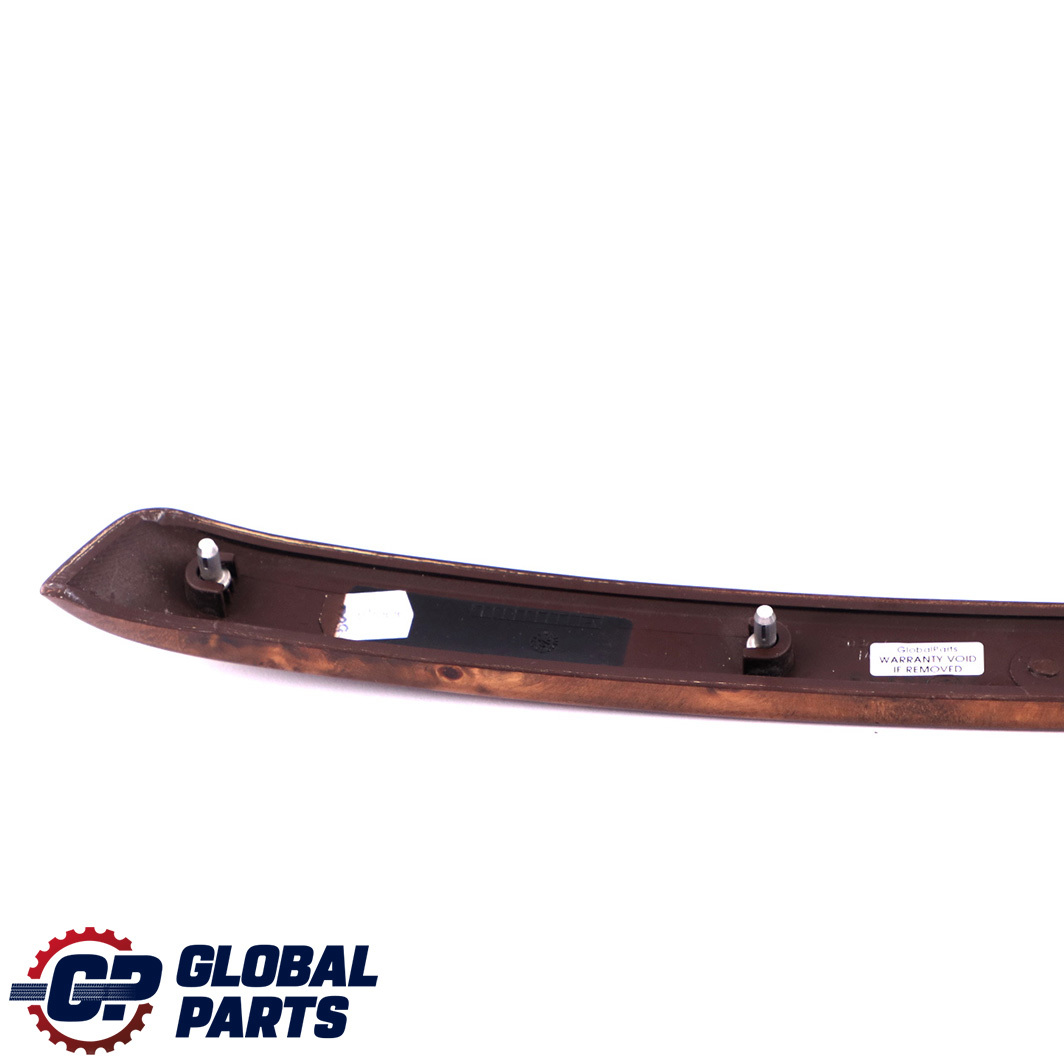 BMW 3 E92 E93 Decor Strip Left Panel N/S Wood Trim Poplar Grain Pappel Hell