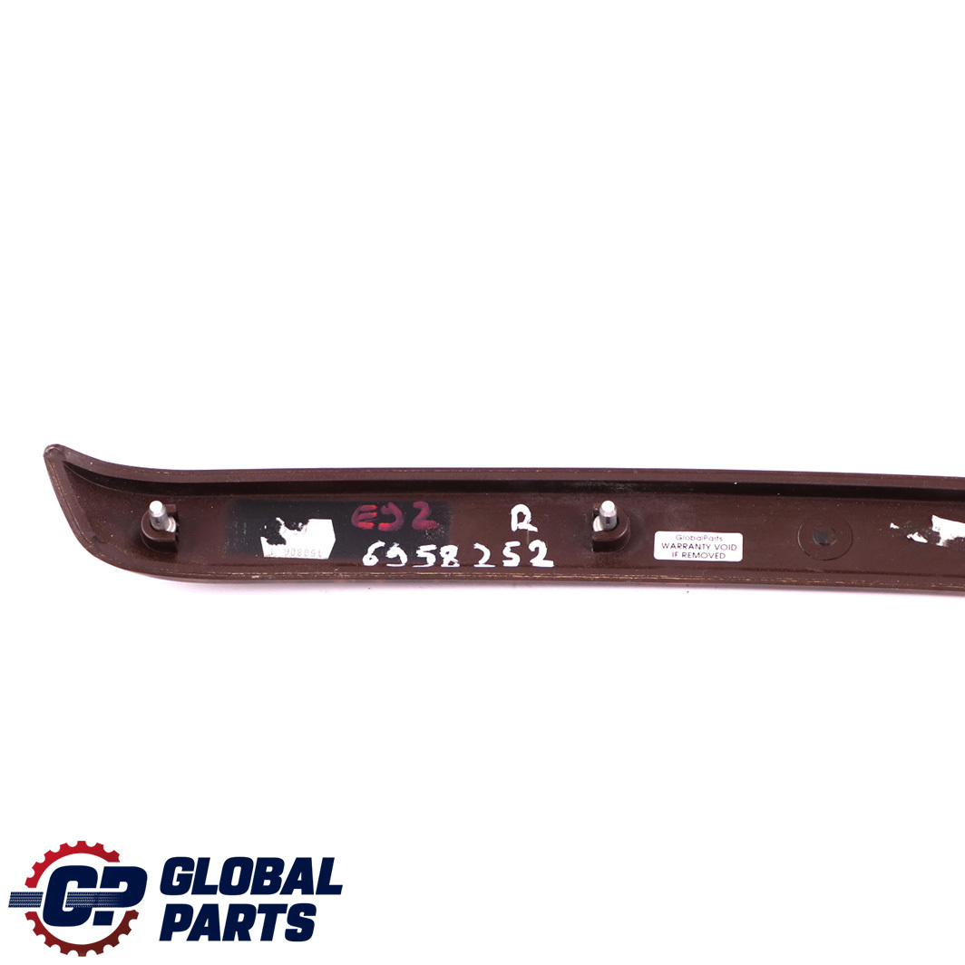 BMW 3 E92 E93 Decor Strip Right Panel O/S Wood Trim Poplar Grain Pappel Hell