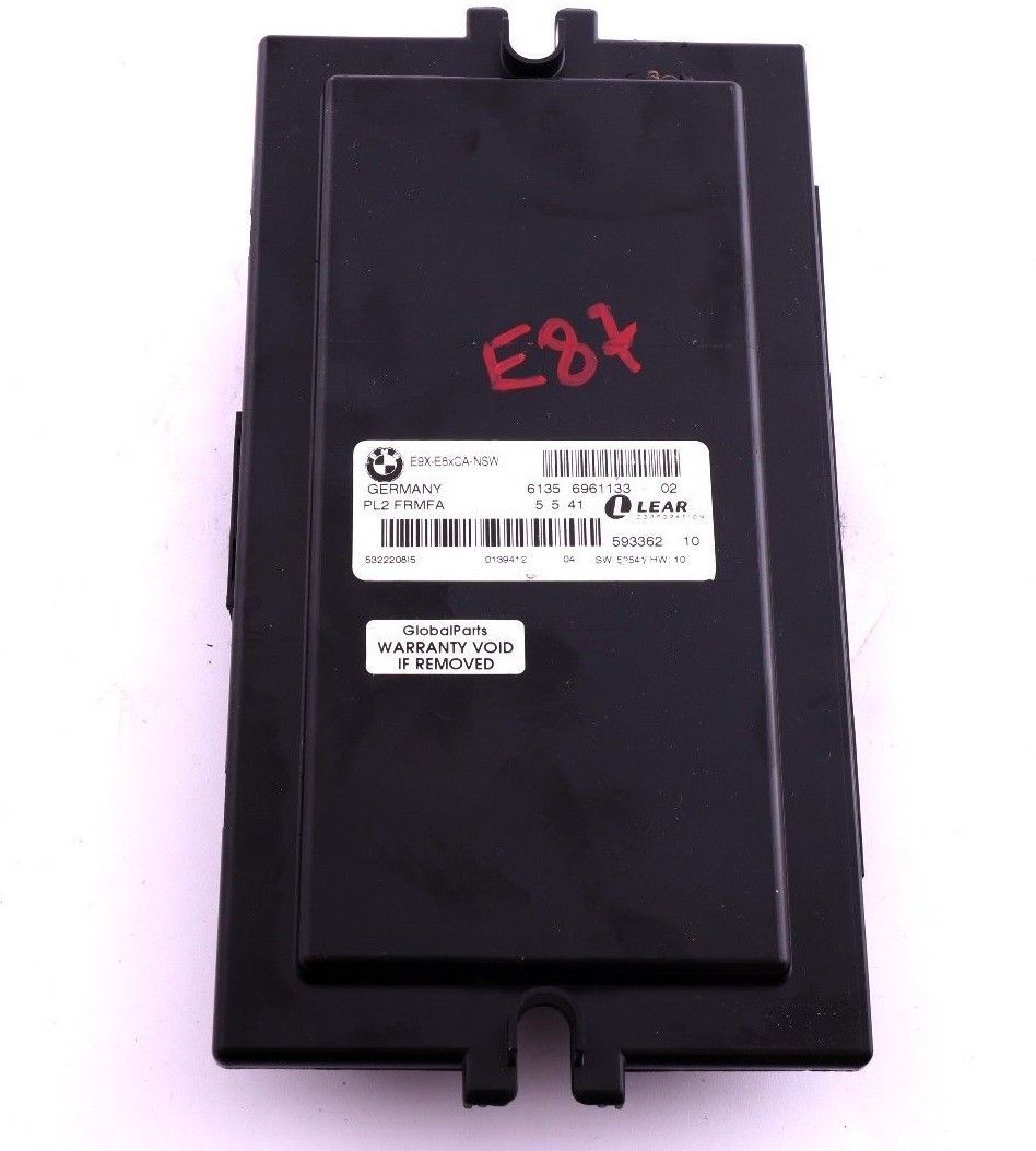 BMW E87 Lichtmodul LCM ECU PL2 FRMFA Fussraummodul 61356961133 6961133