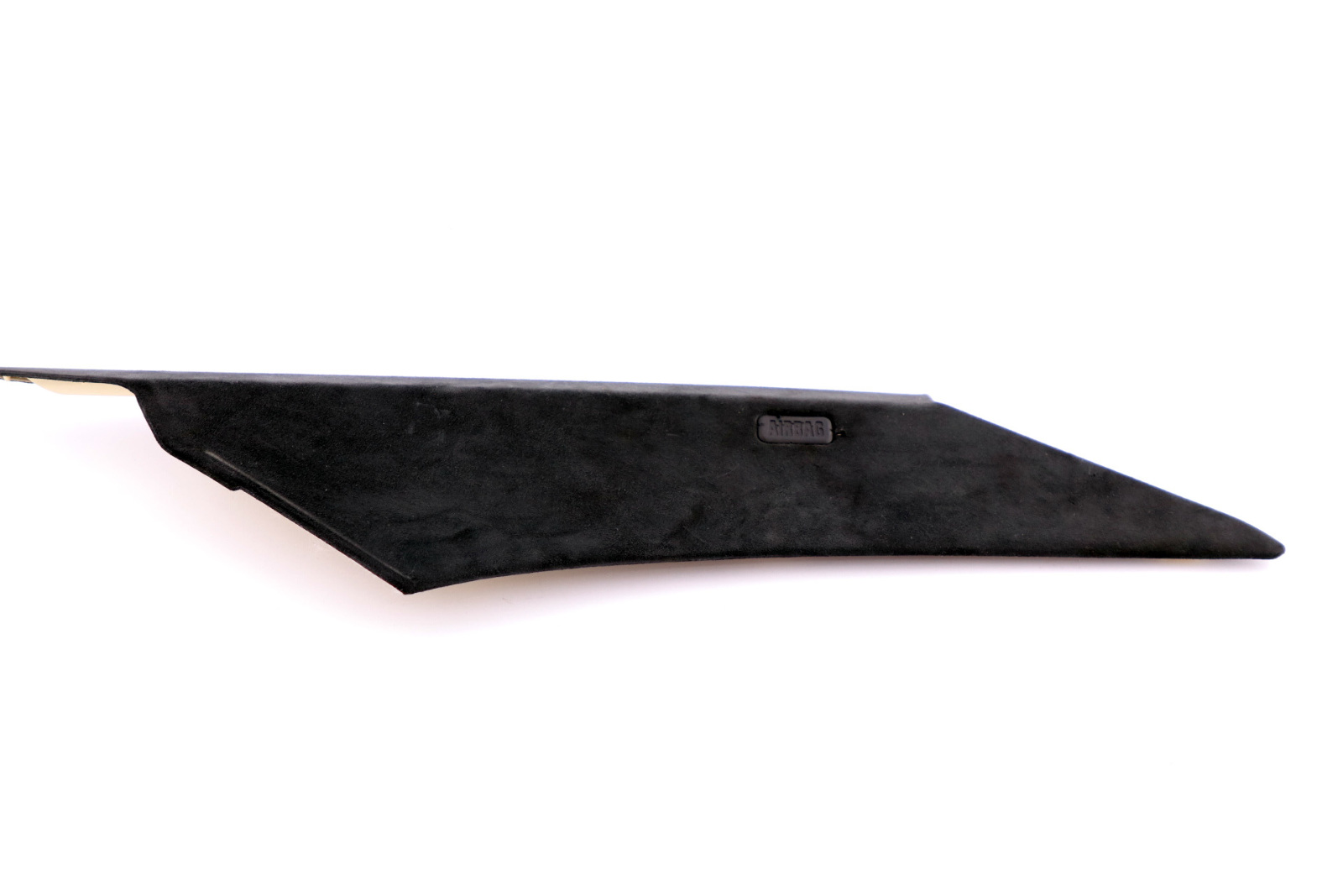 BMW 5 Series E60 Left C-column Trim Panel Anthrazit Black N/S Alcantara 7027093