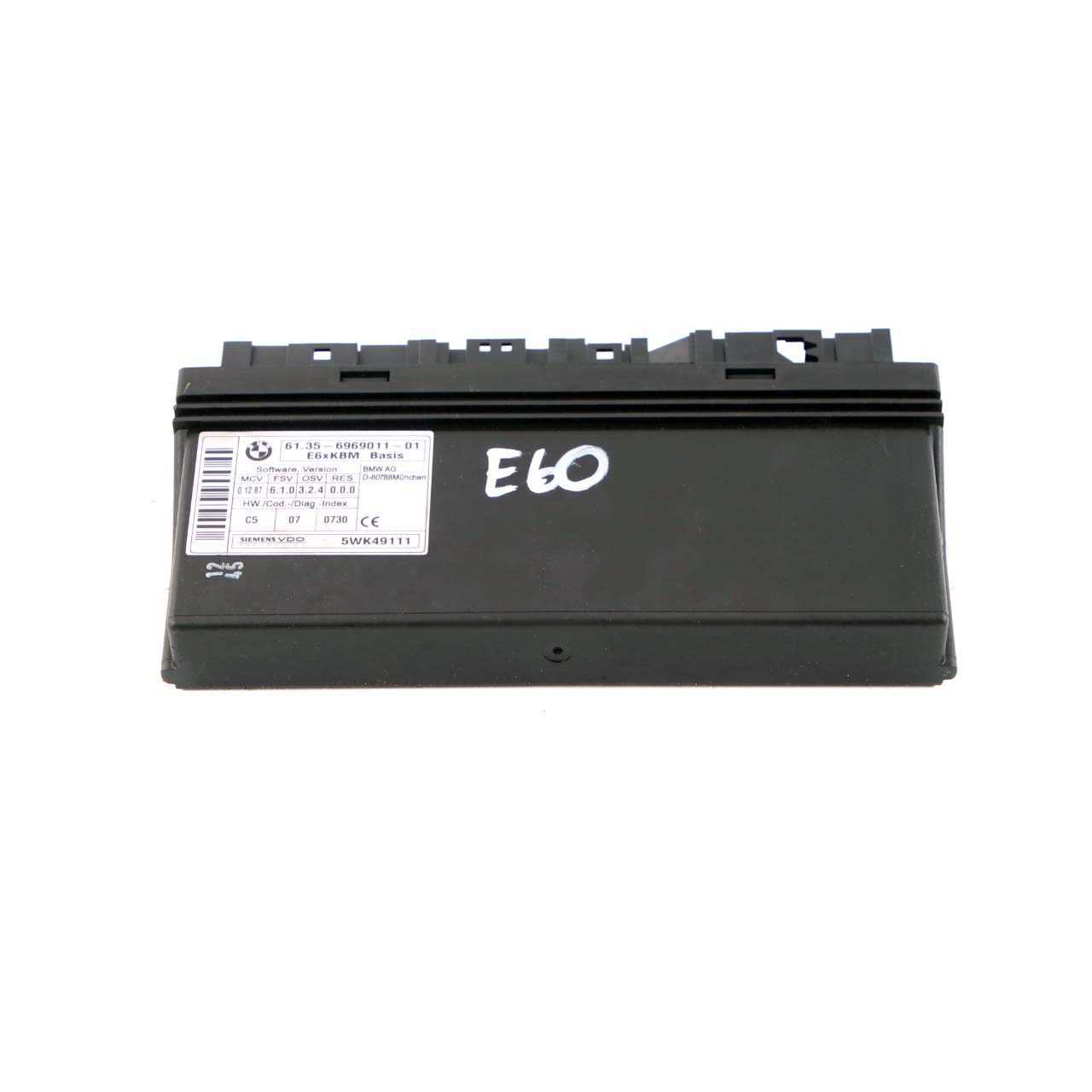 BMW E60 E63 E64 Body Control Modul ECU Steuergerät 6969011