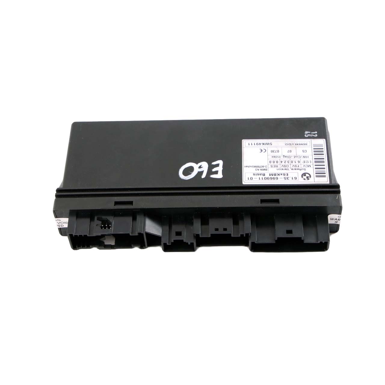 BMW E60 E63 E64 Body Control Modul ECU Steuergerät 6969011