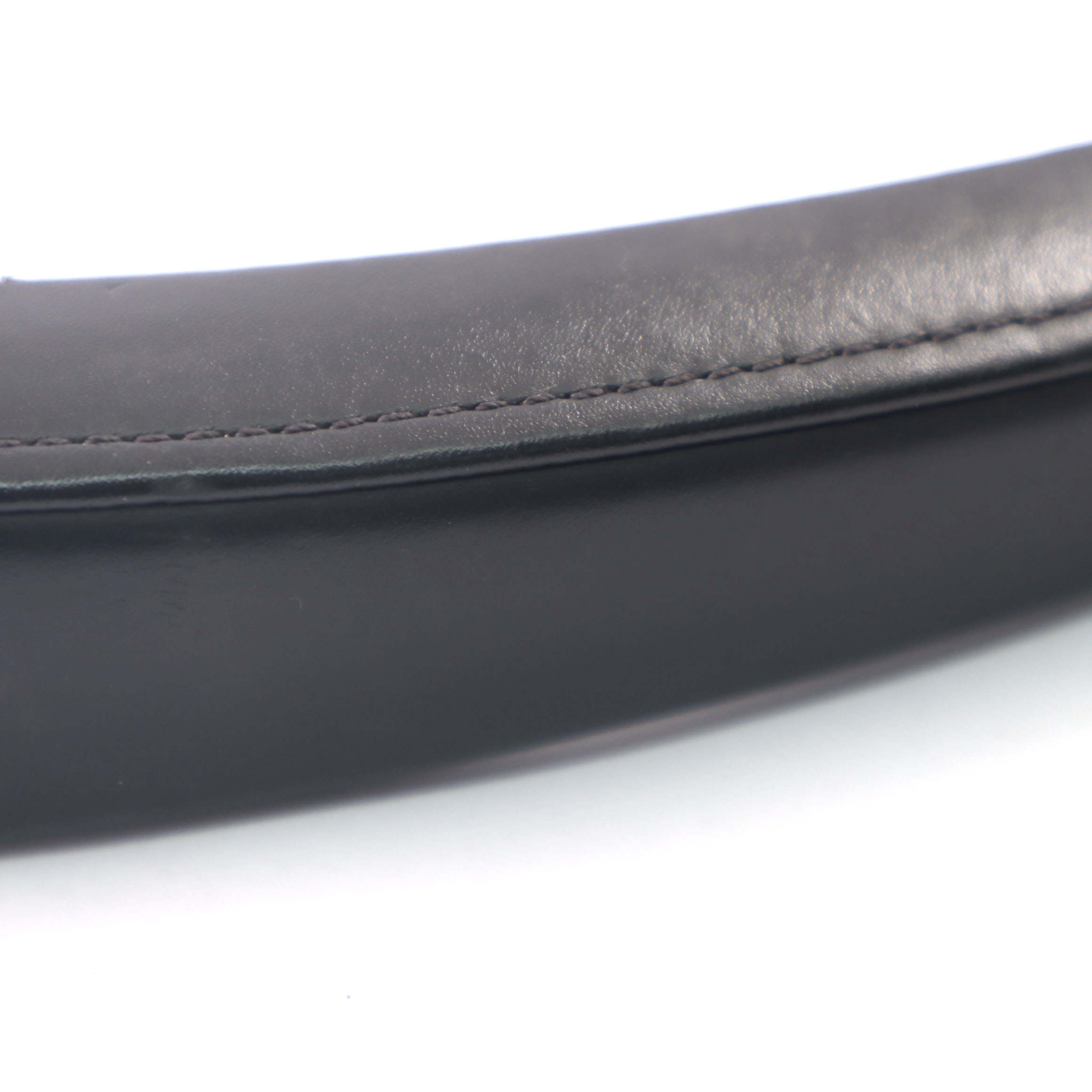 BMW X5 E70 Door Card Panel Pull Handle Trim Left N/S Grab Leather Nappa Black