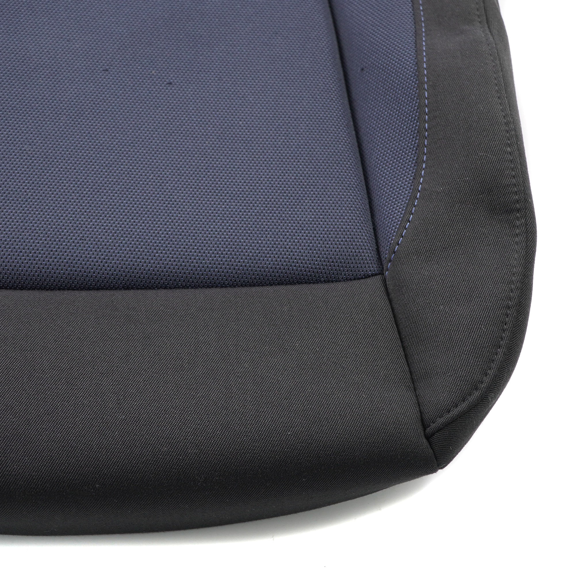 BMW E87 Front Left Right Seat N/O/S Cover Cloth Fabric Network Monaco Blue