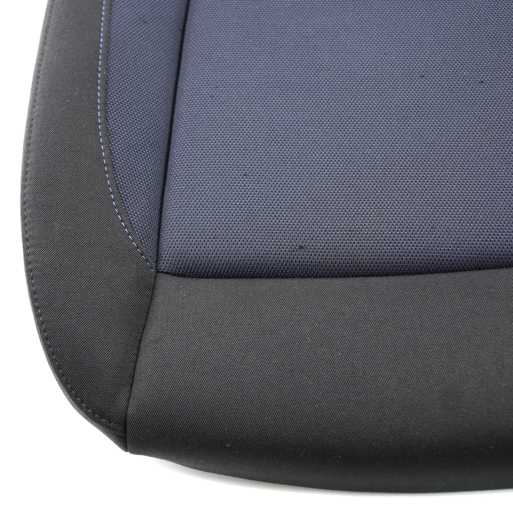 BMW E87 Front Left Right Seat N/O/S Cover Cloth Fabric Network Monaco Blue