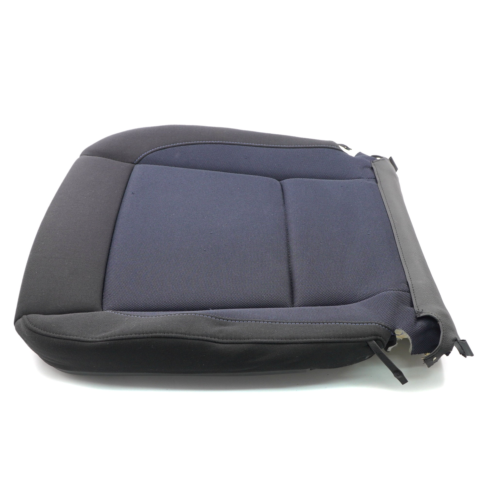 BMW E87 Front Left Right Seat N/O/S Cover Cloth Fabric Network Monaco Blue