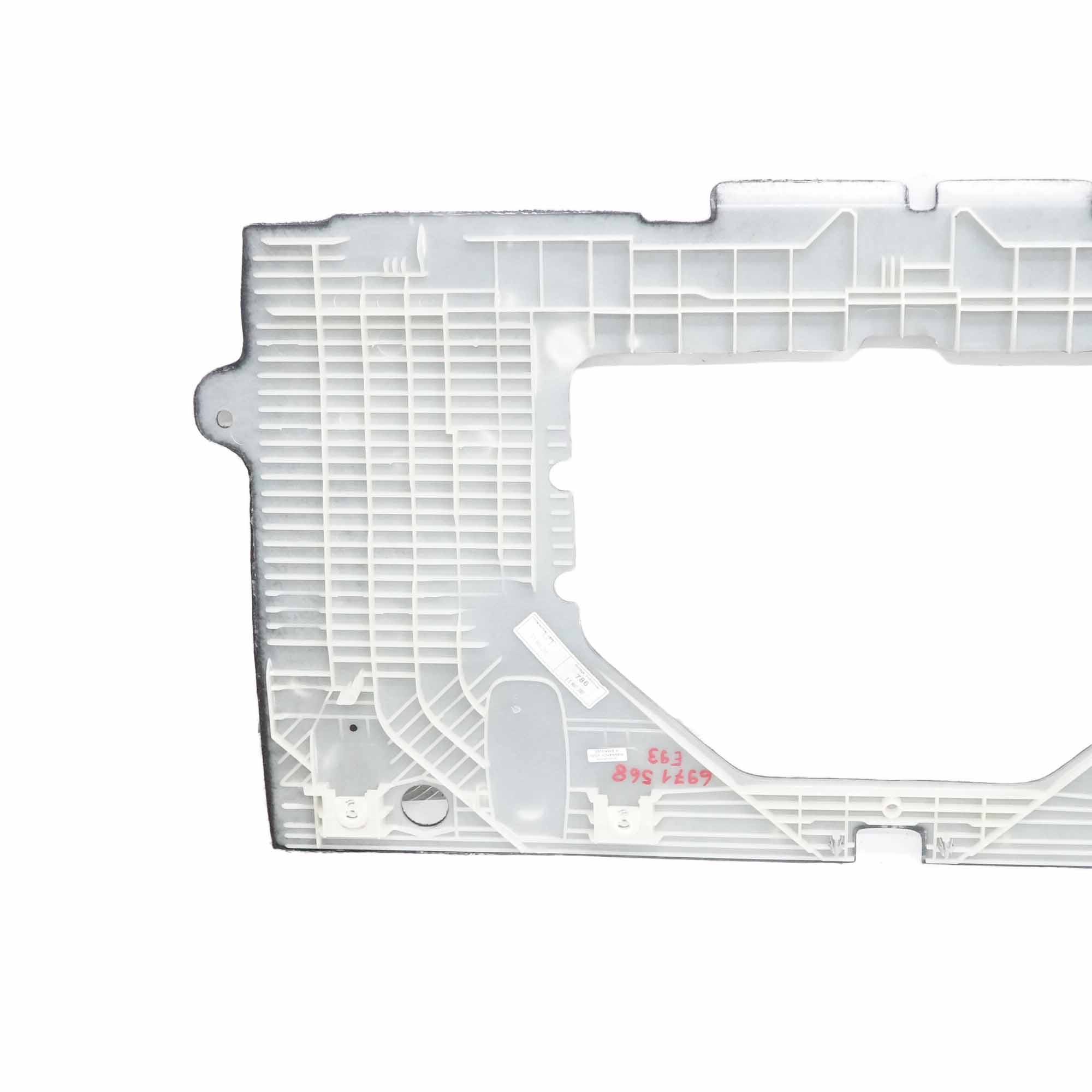 BMW E93 Verkleidung Abdeckung Trennwand Innenraum Ablage Schwarz 6971568