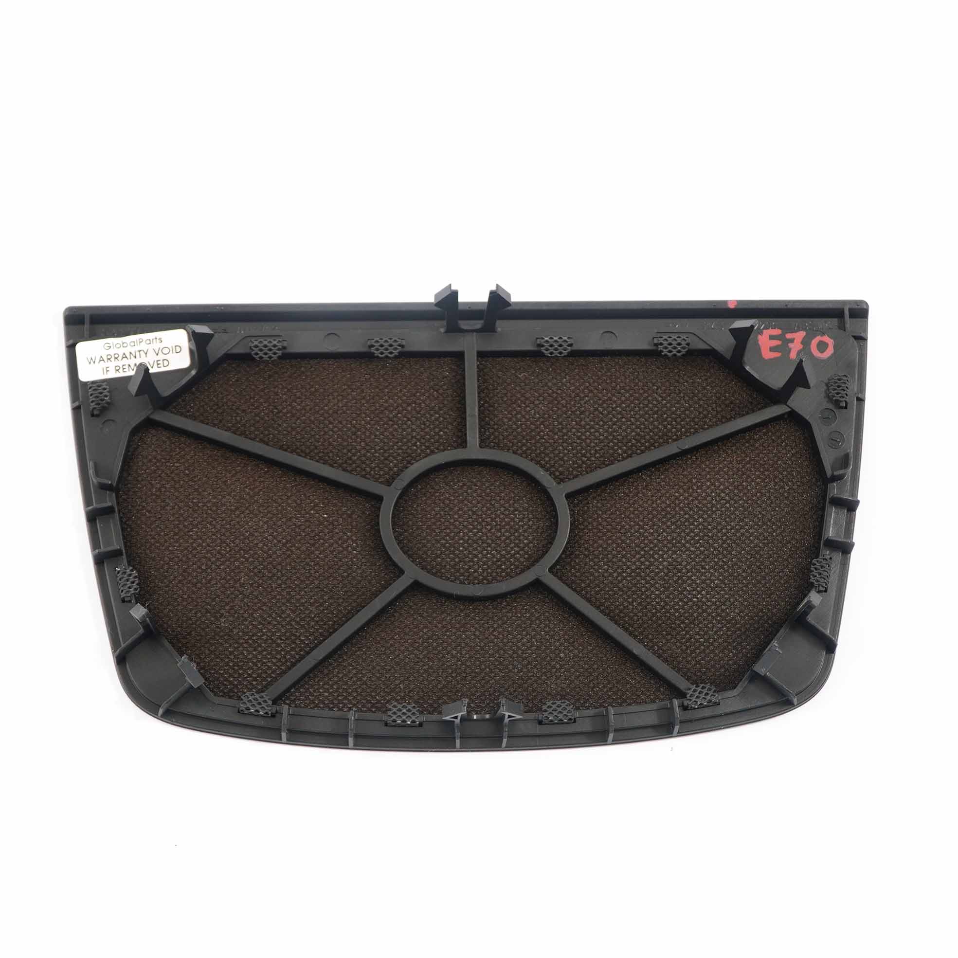 BMW X5 E70 HiFi Audio Lautsprecher Abdeckung Panel Schwarz 6972206