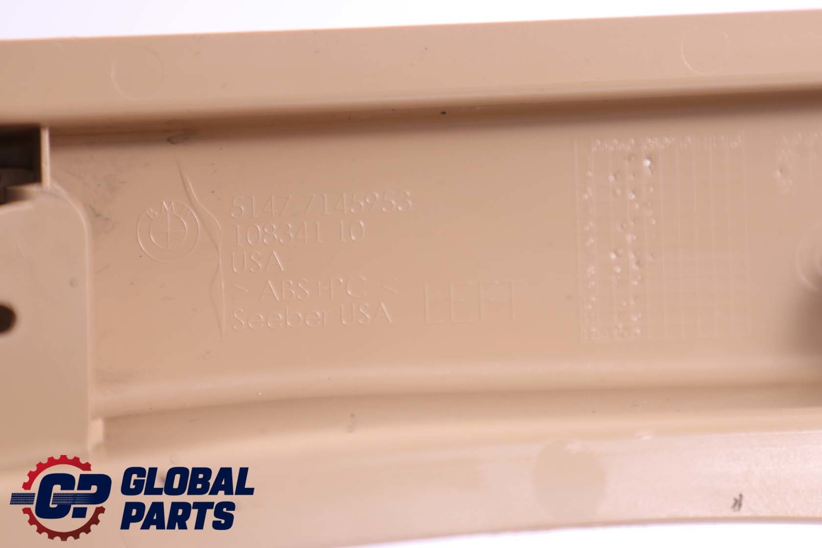 BMW X5 Series E70 Cover D-column Pillar Bottom Trim Left N/S Beige 7145953