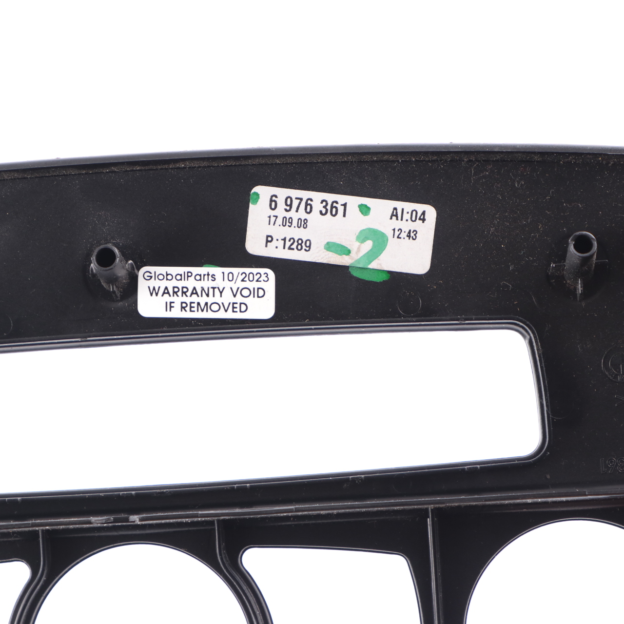 BMW E60 E61 LCI Cover Trim Panel Centre Dashboard Frame Black 6976361